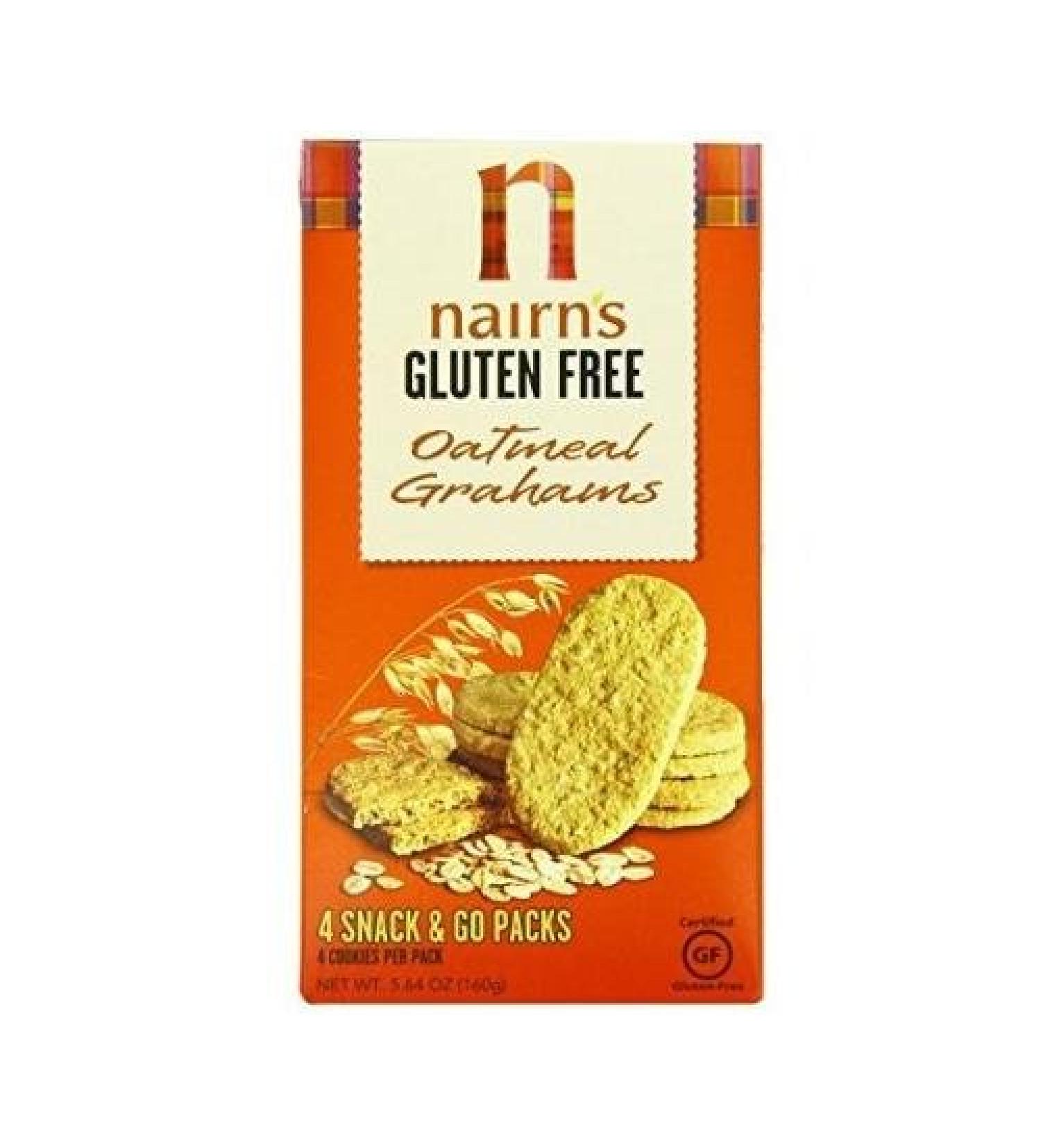 Nairn's Gluten Free Oat Grahams Original 5.64 oz - Healthy Snack Option - Buy Online on GoSupps.com