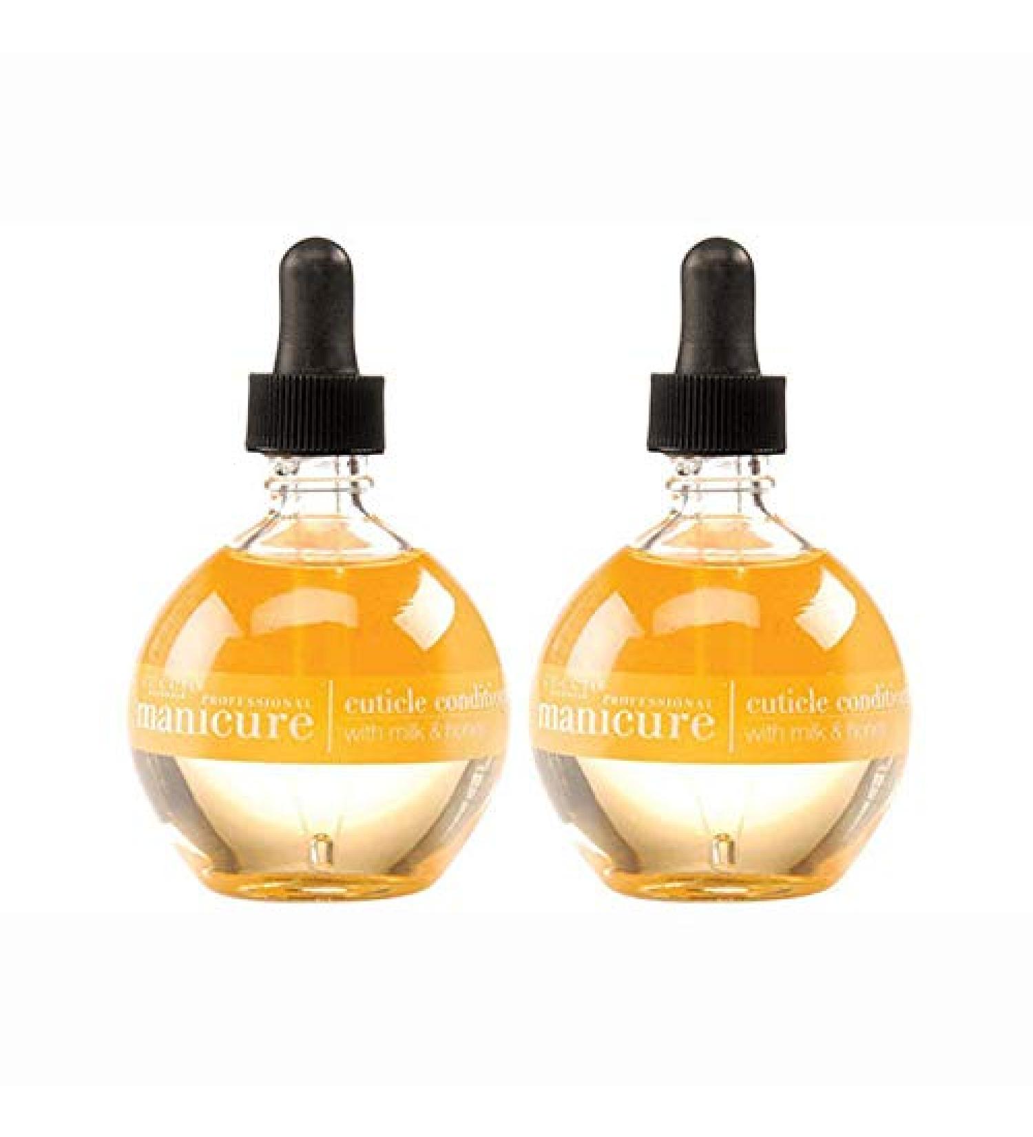 Cuccio Professional Cuticle Oil Conditioning Milk & Honey 2.5 oz (2 Pieces)