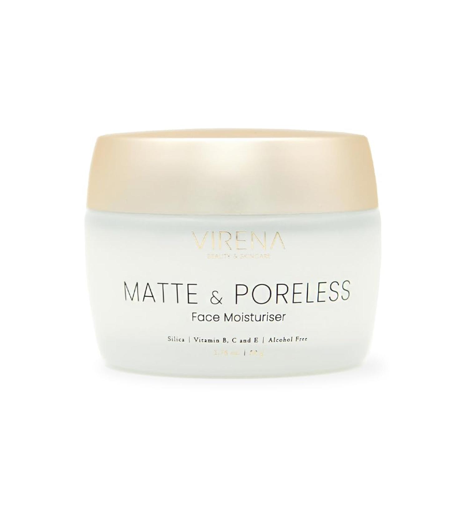 Matte & Poreless Face Moisturiser - Non-Alcohol Nourishing Hydration for All Skin Types - Buy Online on GoSupps.com
