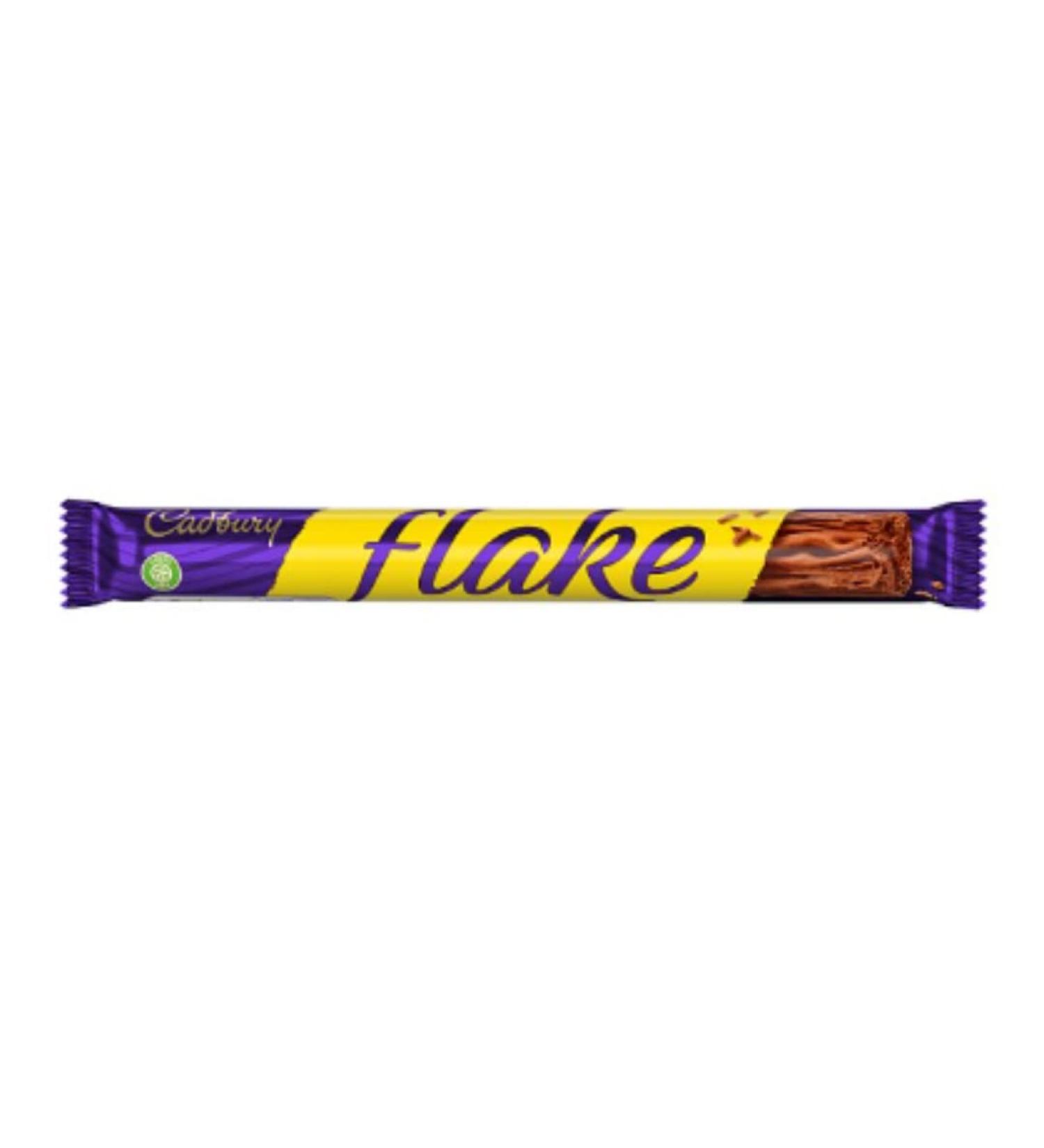 Cadbury Flake Chocolate Bar 32g x Case of 48