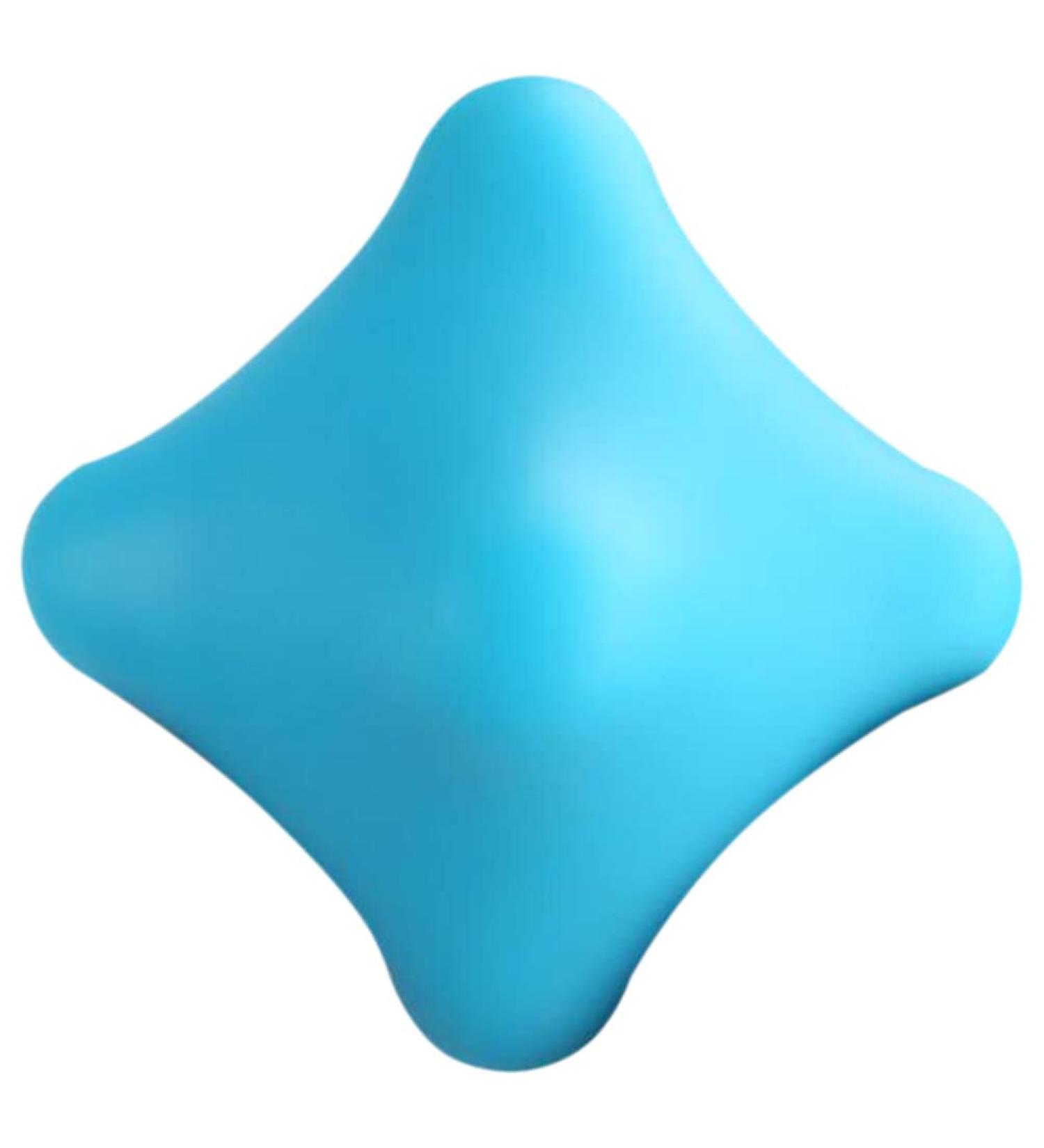 Fomiyes Neck Massage Ball - Silicone Myofascial Release & Muscle Node Massage Gauge | Handheld Fitness Massage Tool | International Shipping Available - Buy Online on GoSupps.com
