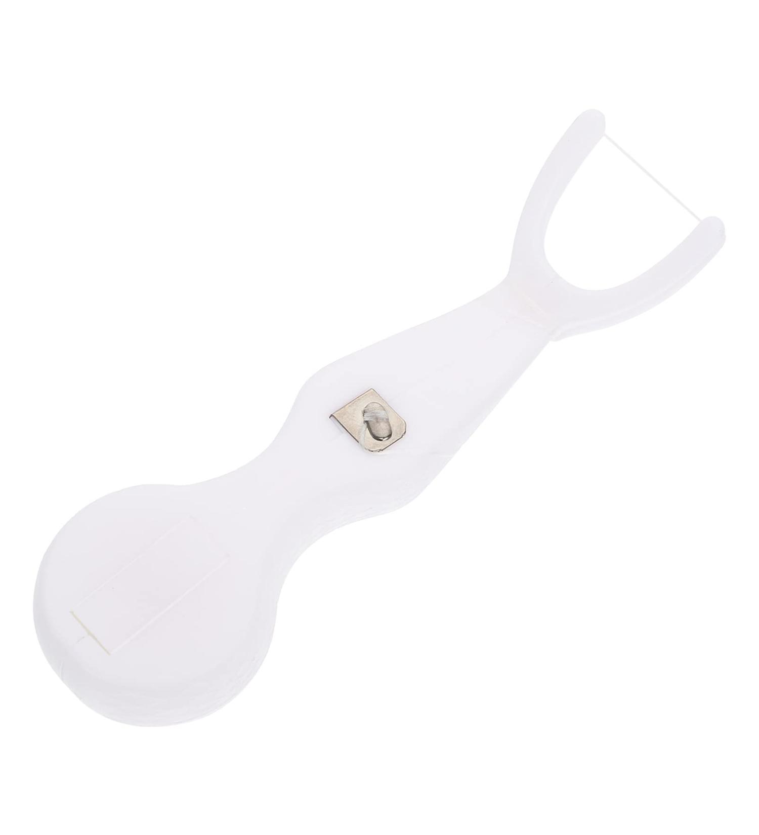 Buy Healifty Y-Shaped Floss Oral Pick - Reusable Floss Holder for Dental Care | Travel-Friendly Nylon Cleaner - Buy Online on GoSupps.com