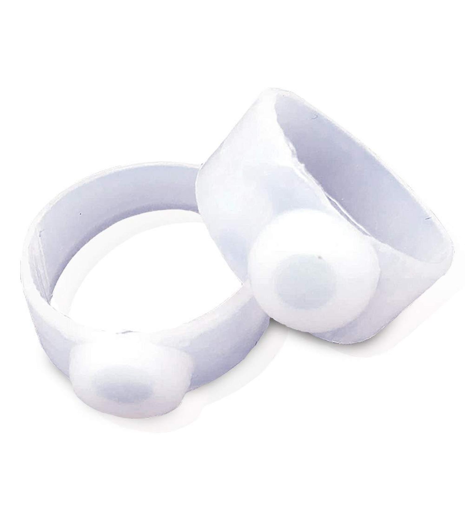 Buy Slimming Silicone Foot Massage Magnetic Toe Rings - 1 Pair for Weight Loss & Health Benefits | International Shipping Available - Buy Online on GoSupps.com