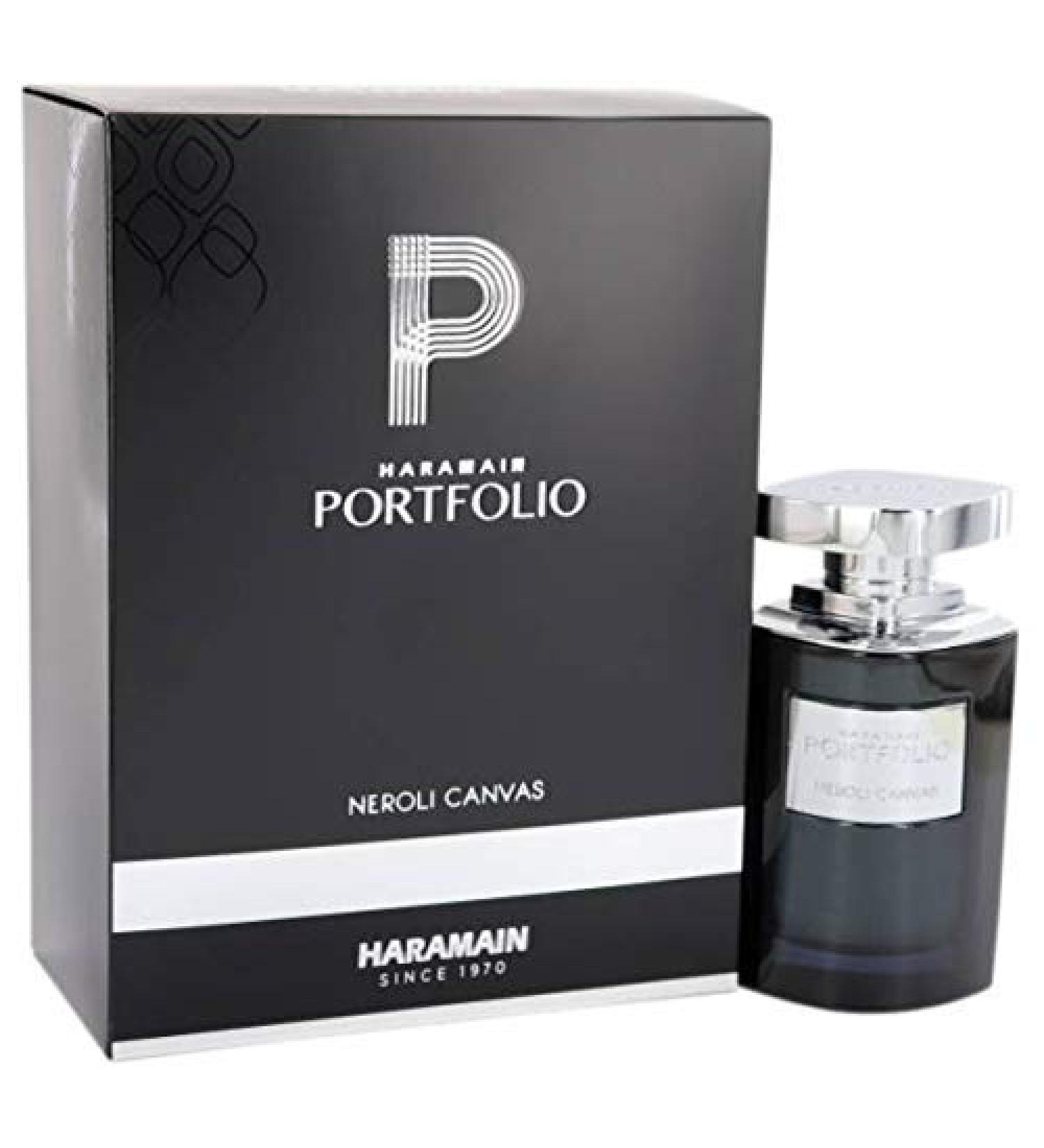 Al Haramain Portfolio Neroli Canvas Eau De Parfum Spray for Men 2.5 Ounce