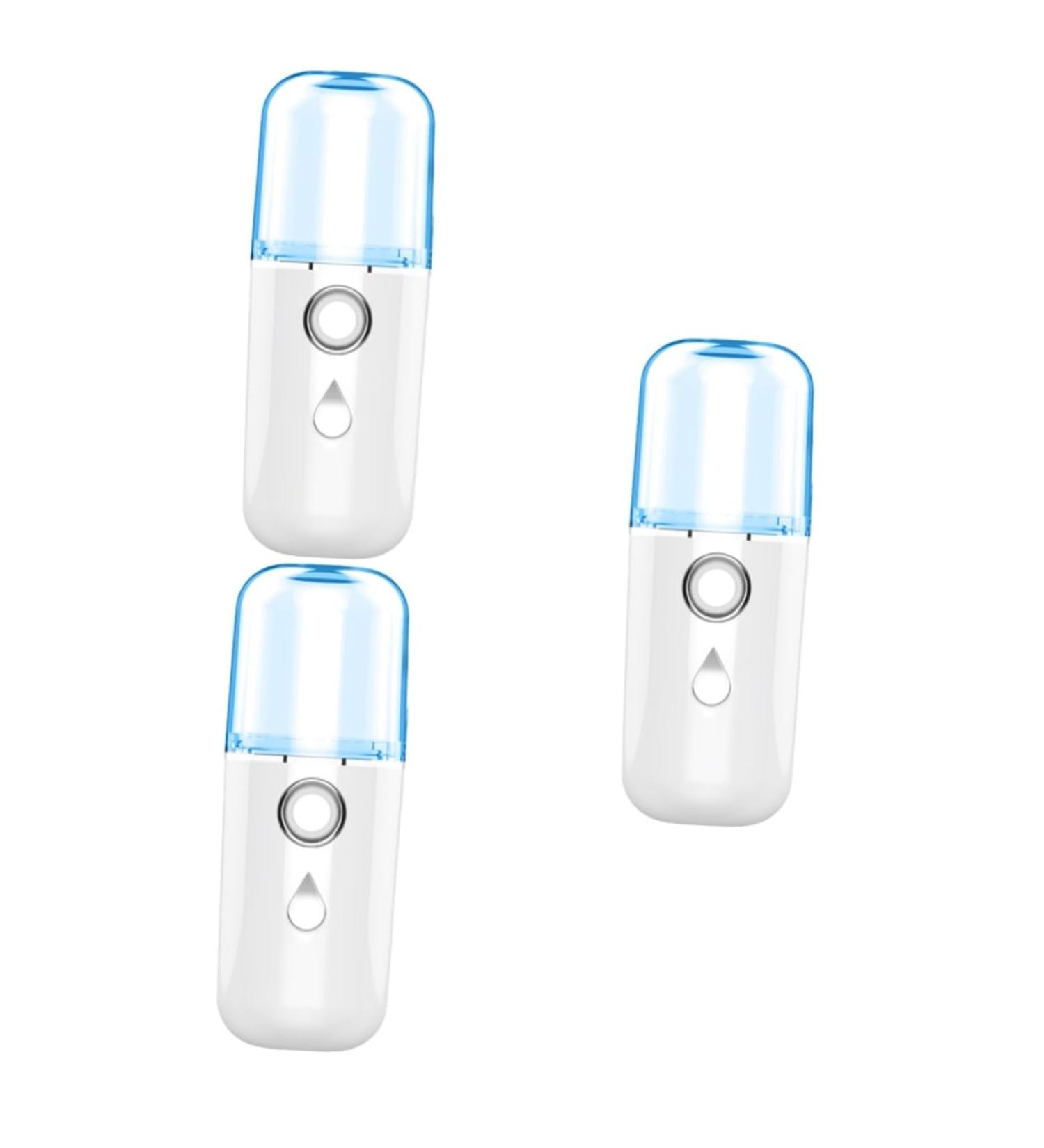 WOONEKY 3pcs Nano Water Replenishing Instrument Handheld Clothes Steamer Handheld Steamers White Plastic - Buy Online on GoSupps.com
