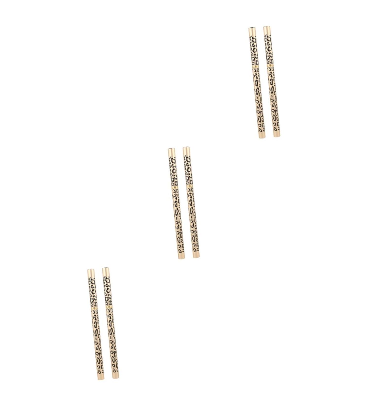 Angoily 6 Pcs Eyebrow Pen Eyebrow Pencil with Brow Brush Long Lasting Eyebrow Pencils Eyeliner - Buy Online on GoSupps.com