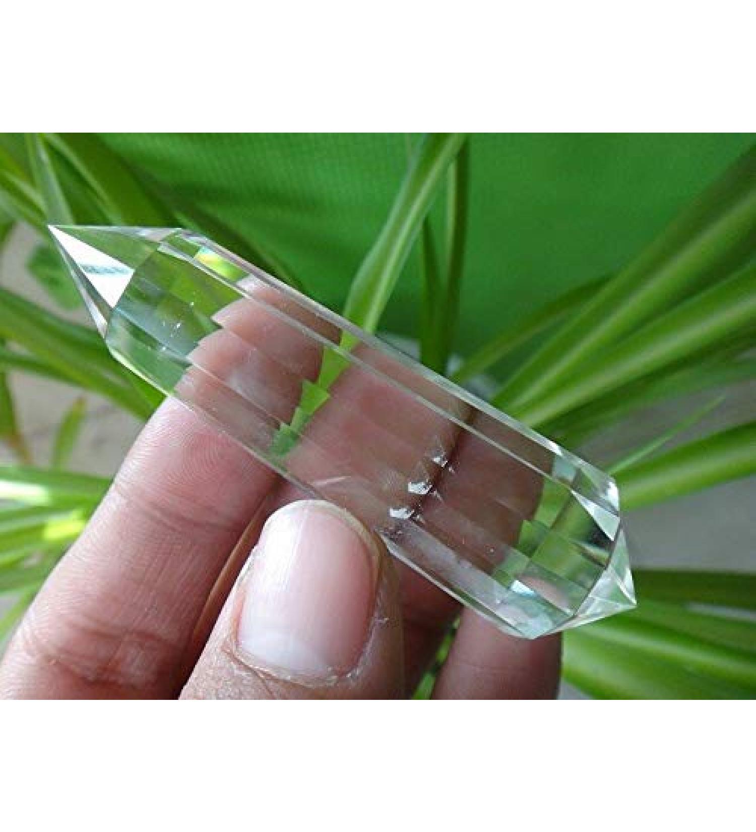 A++ 12 Sided Vogel Style Clear Quartz Crystal Point 33g ningxiao