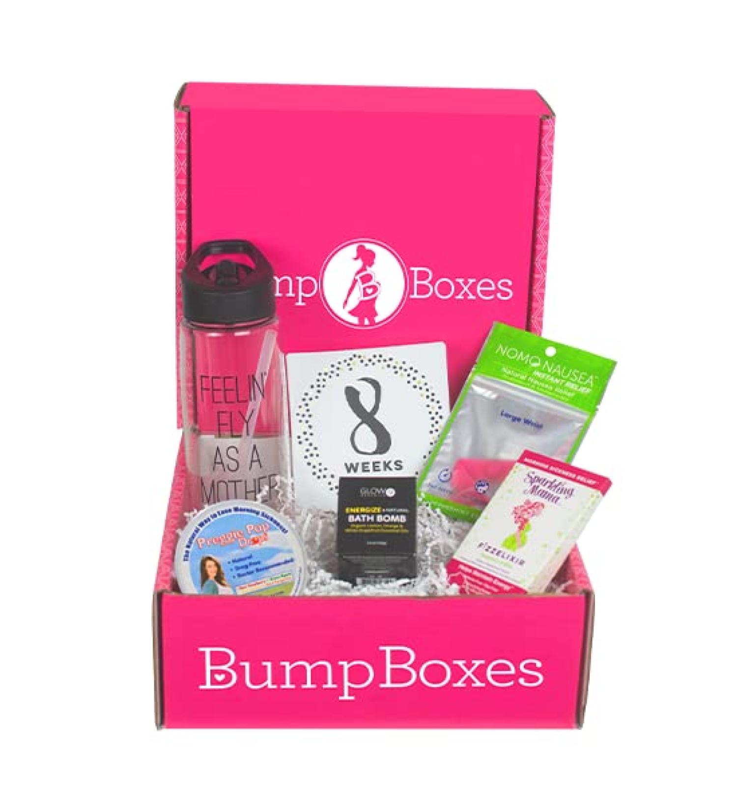 Bump Boxes 1st Trimester Pregnancy Gift Box for Expecting Moms - Buy Online on GoSupps.com