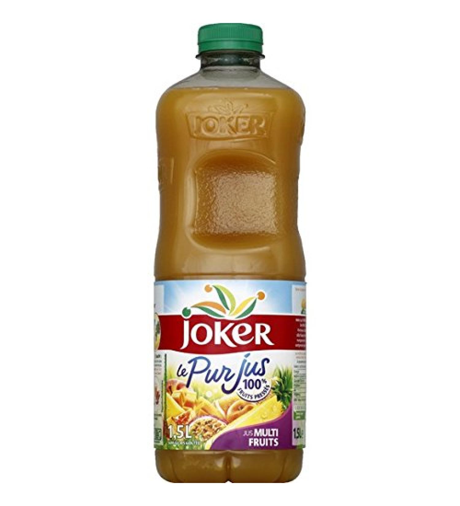 Joker 100% pure multifruit juice, no added sugars - 1.5L bottle