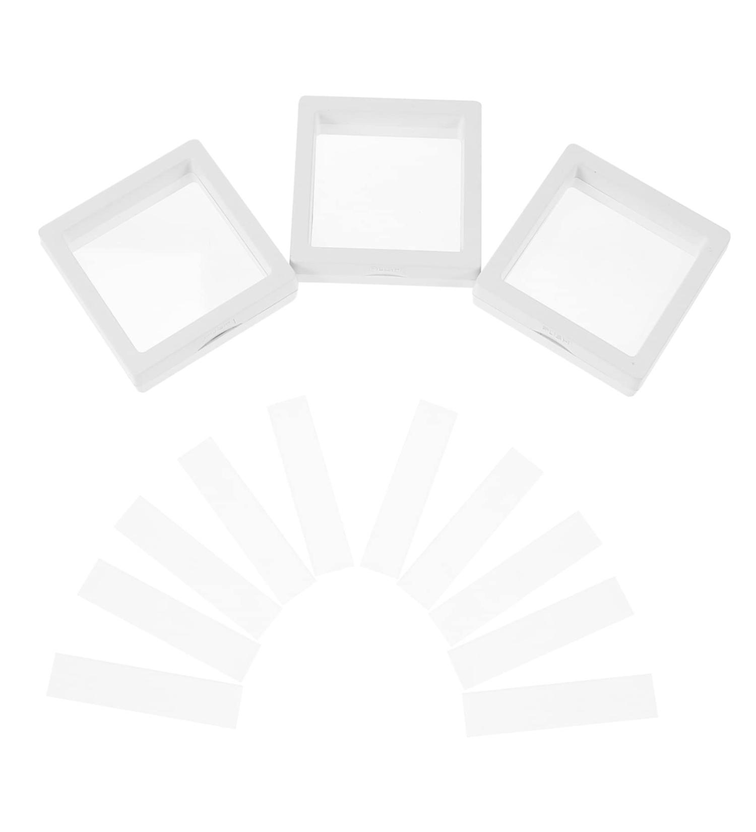 WOFASHPURET Acrylic Nail Tips Display Organizer Jewelry Display Stand 7x7cm White - Buy Online on GoSupps.com