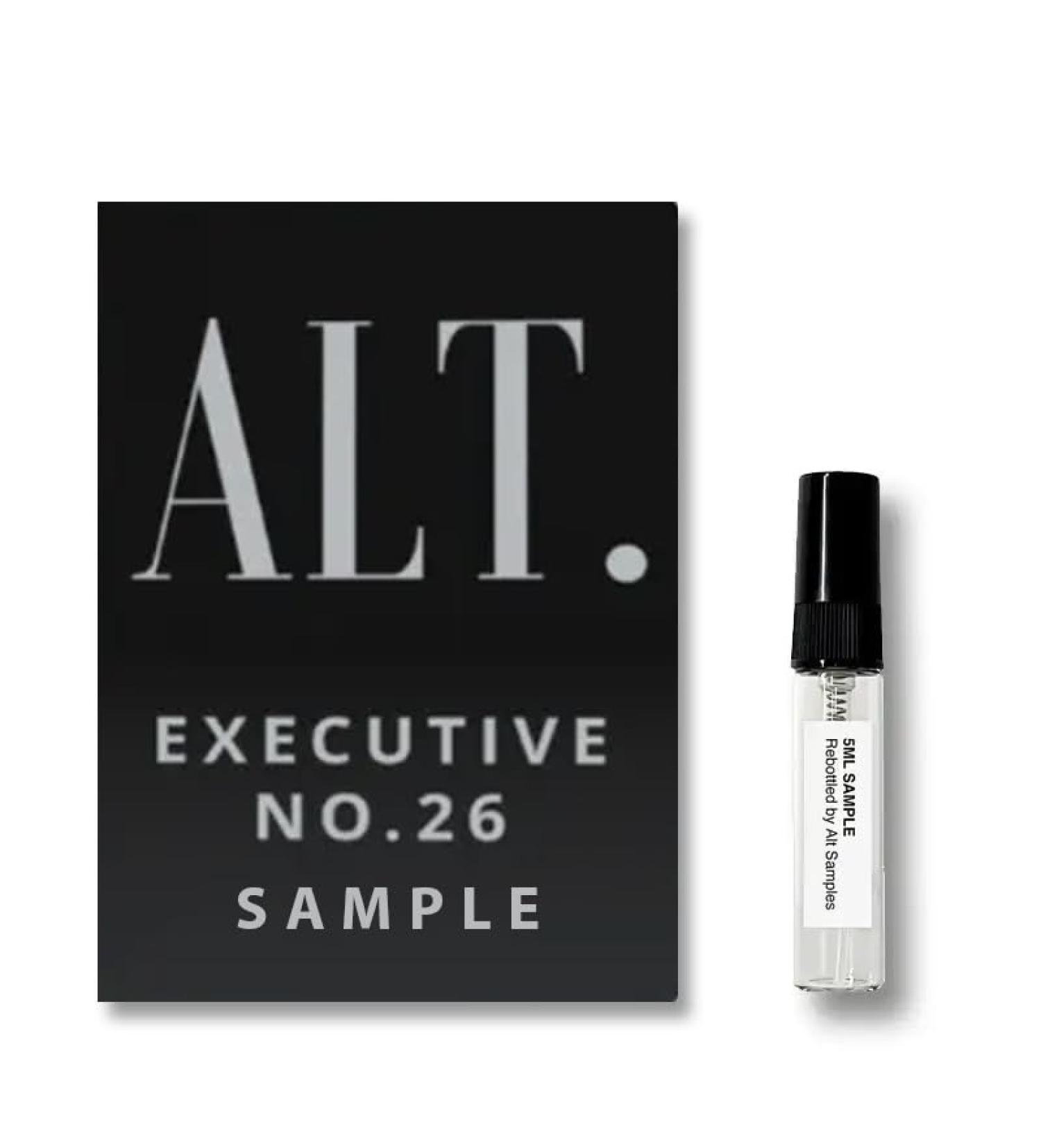 J FARELL ALT Executive No 26 Cologne for Men Sample Size 5mL by ALT Fragrances Perfume Cologne - 5mL