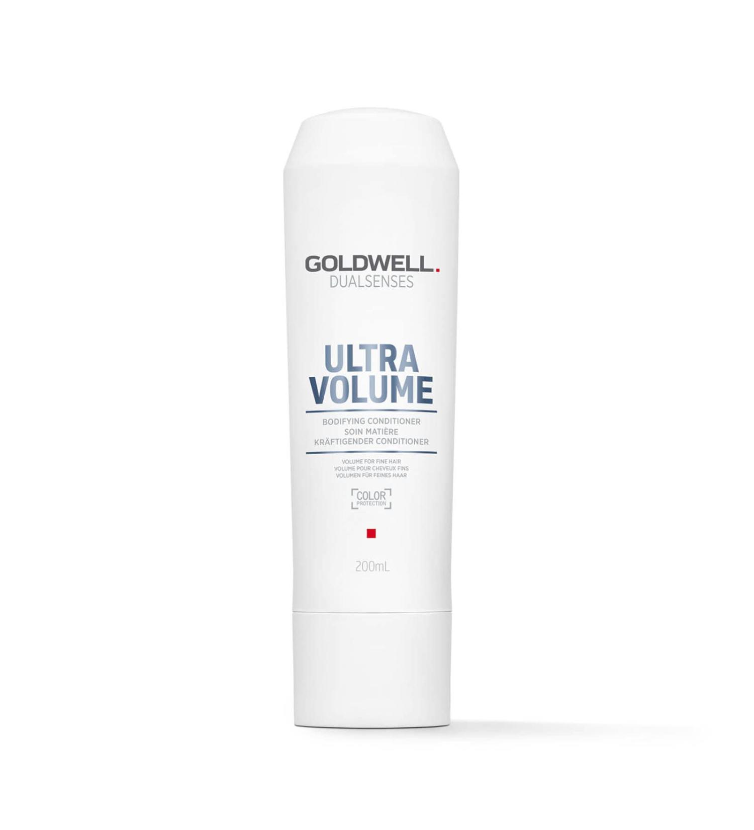 Goldwell Dualsenses Ultra Volume Strengthening Conditioner for Fine Hair - 200ml | Boost Lifeless Hair Volume Fresh Formula - Buy Online on GoSupps.com