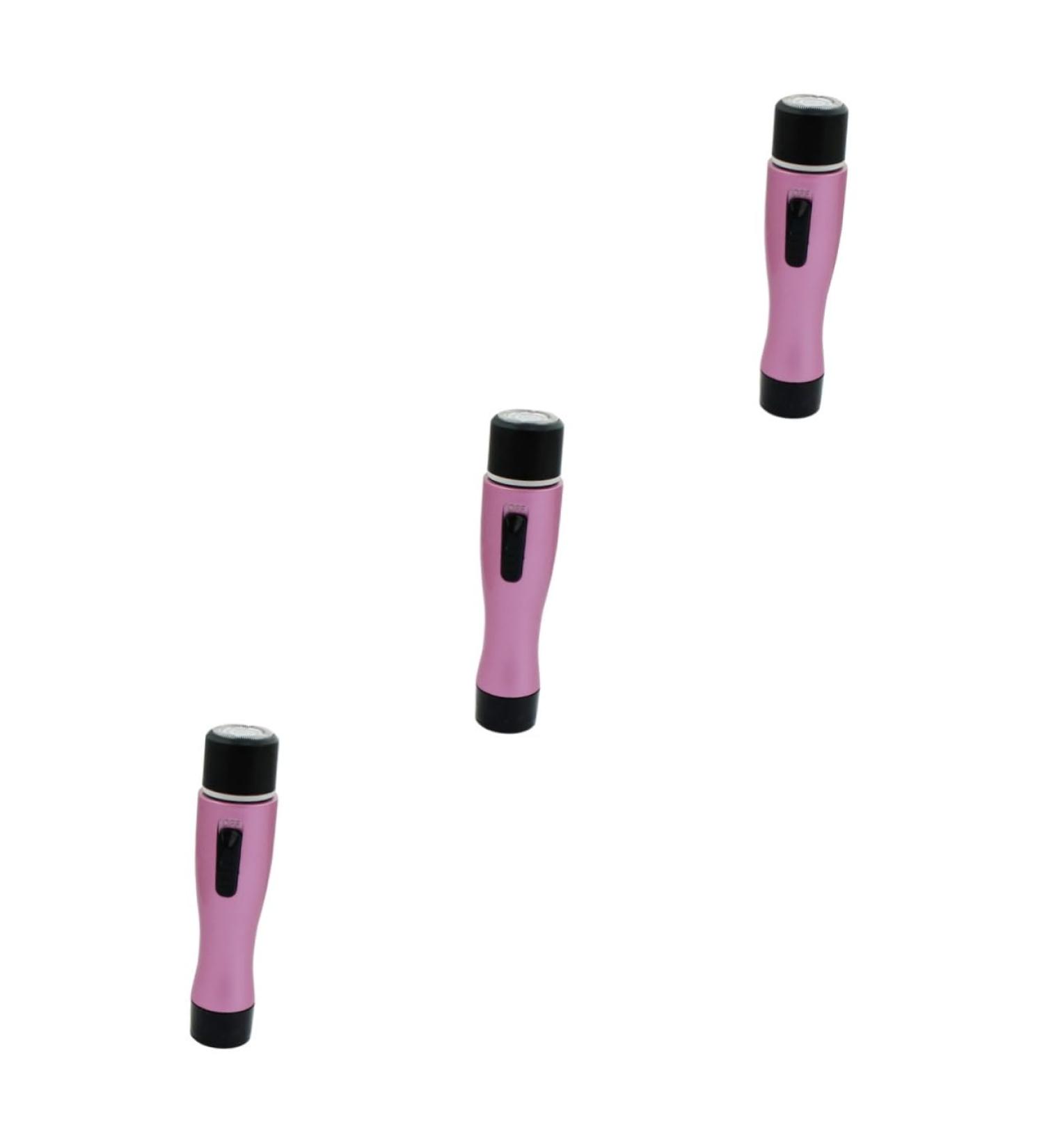 FRCOLOR 3 Piece Facial Cleanser For Women Electric For Face Chin Upper Lip Armpits Legs Bikini Line Removal Trimmer Stainless Steel Painless And Fast Mediumx3pcs - Buy Online on GoSupps.com