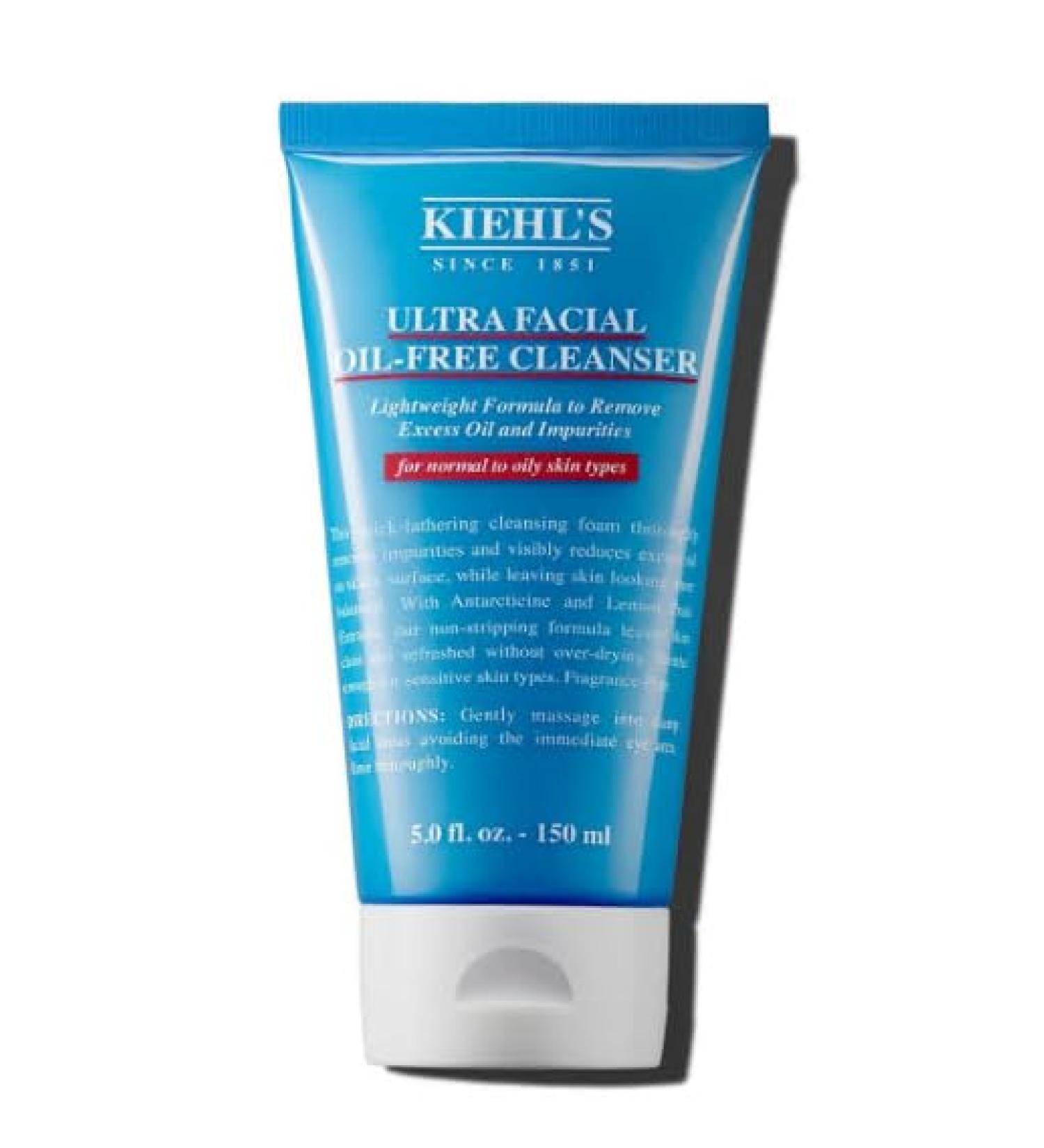 Ultra Facial Oil-Free Cleanser Foaming Face Wash Cleanser Paraben-free Fragrance-free - 5.0 fl oz