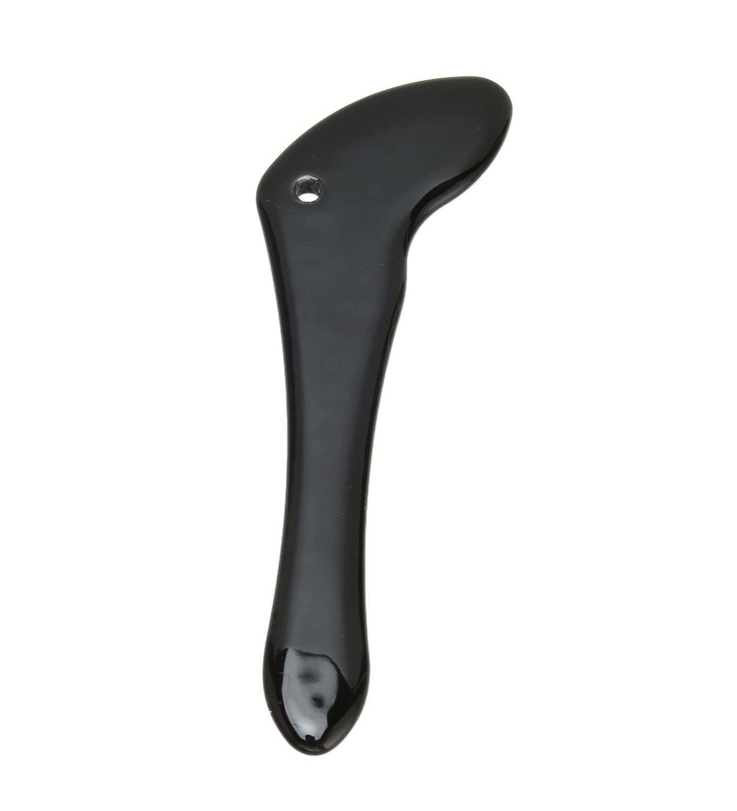 Buy Verdant Touch Gua Sha Facial Tool - Ceramic Acupuncture Massage Tool for Face & Body - Black - Buy Online on GoSupps.com