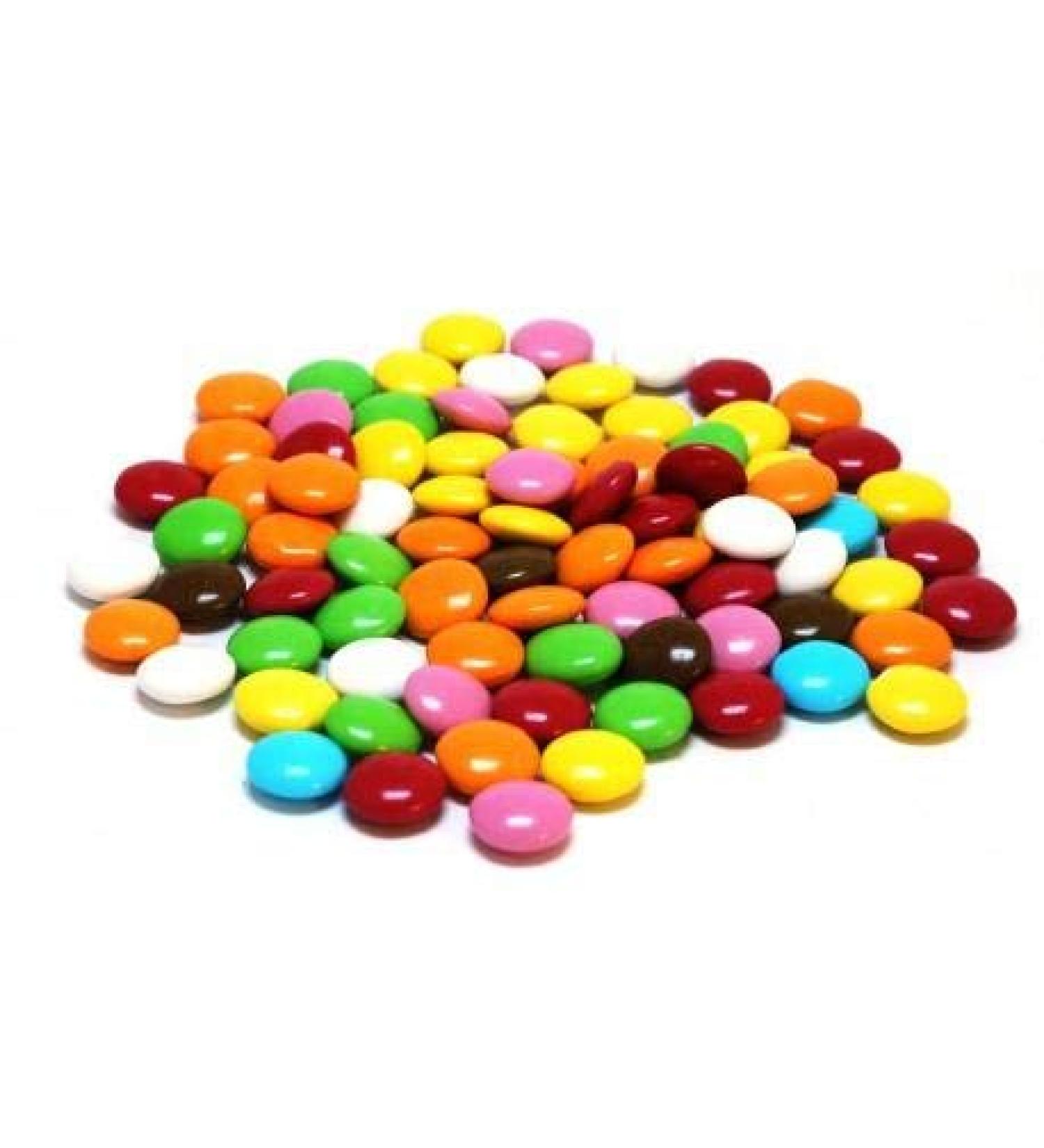 Multicolor Chocolate Lenses (Smartis) - Coloured Confetti 1kg