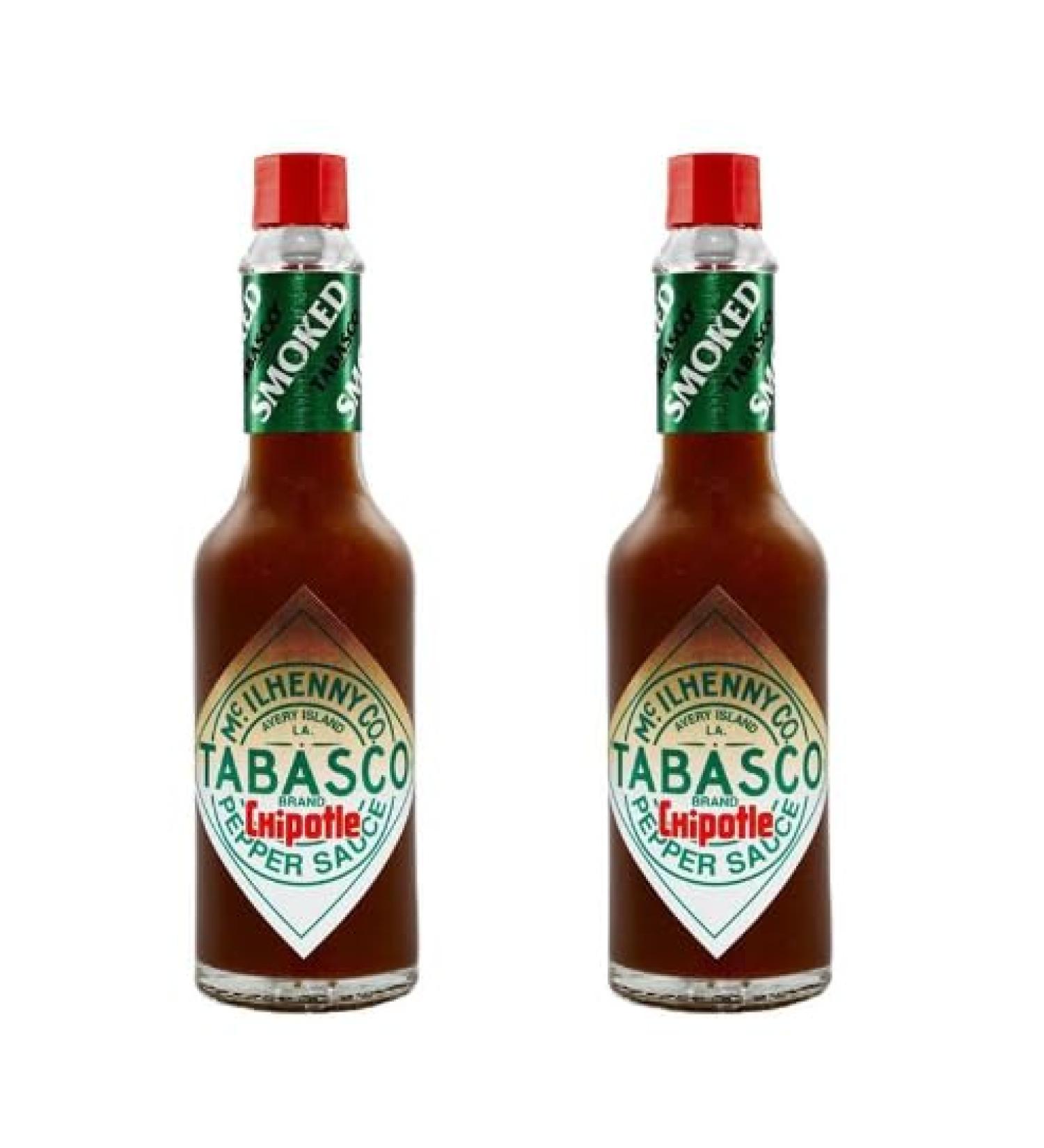 Tabasco - Chipotle Pepper Sauce - Smoked Red Jalapenos 60 ml - Pack of 2 - Buy Online on GoSupps.com