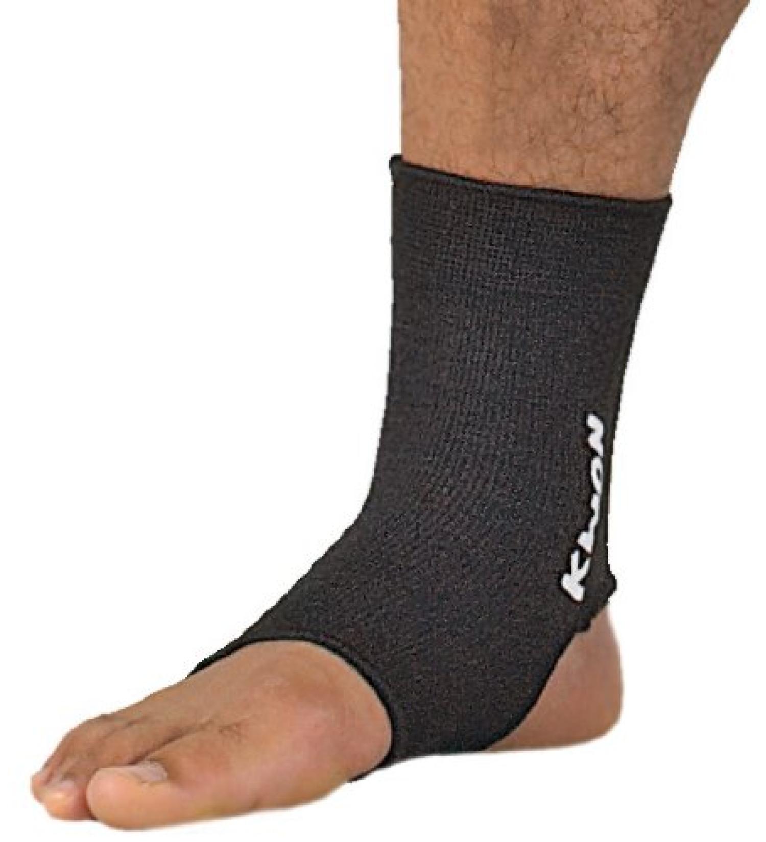 Kwon Uni Elastic Foot Bandage L Black