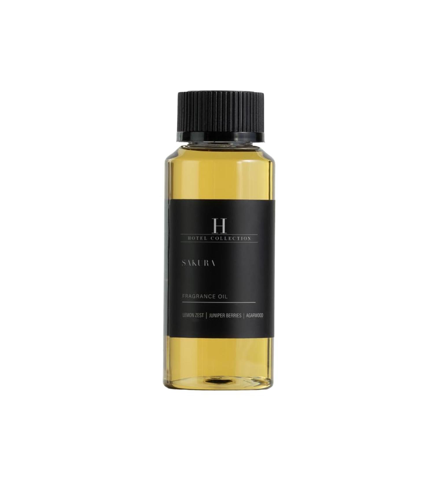 | Sakura Oil Blend | Luxury Hotel Inspired Aromatherapy Scent Diffuser Oil | Lemon Zest Juniper Berries and Agarwood 4.1 fl oz 120 mL