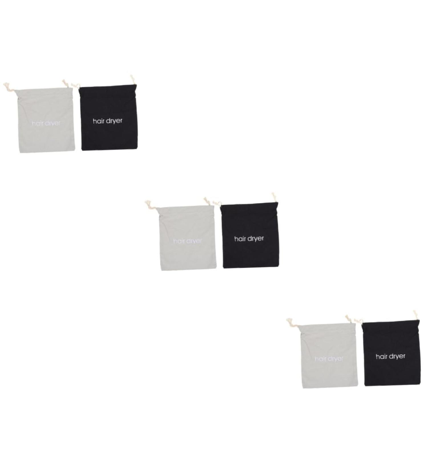 OHPHCALL 3sets Hair Dryer Storage Bag Blower Dryer Bag Hair Dryer Receive Bag Hair Dryer Bag for Head 2pcs*3 - Buy Online on GoSupps.com