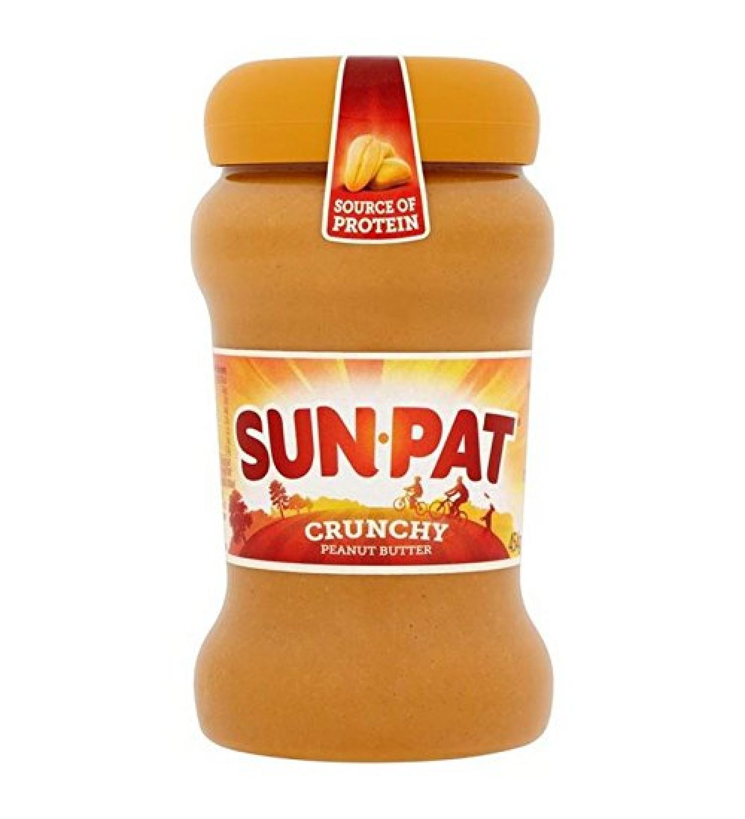 Sun Pat Original Crunchy Peanut Spread 454g (Pack of 4)