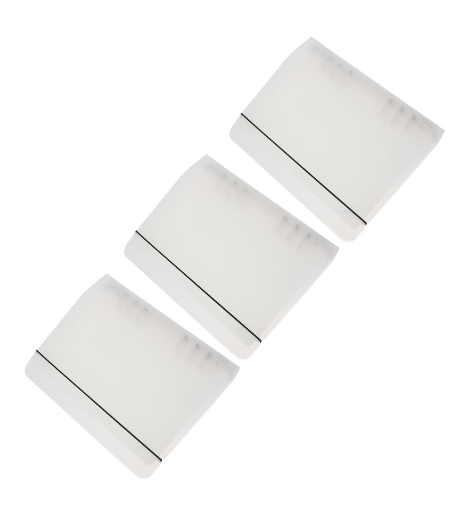 Housoutil 1set Piece Nail Art Organizer Nail Display Book Adhesive Book Finished Nail Sample Booklet Nail Salon Accessory Nail Display Holder Plastic Display Board Finished Product 23x18cm Transparent - Buy Online on GoSupps.com