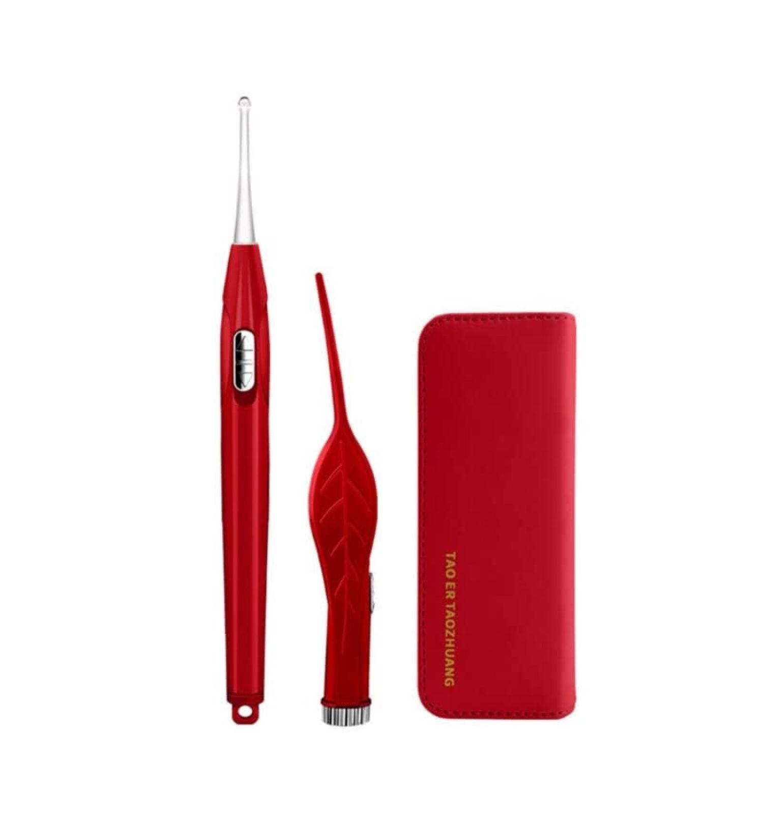 Ear Wax Removal Kit for Children and Adults - Lighted Ear Pick and Tweezer Set with Magnifying Glass - Buy Online on GoSupps.com