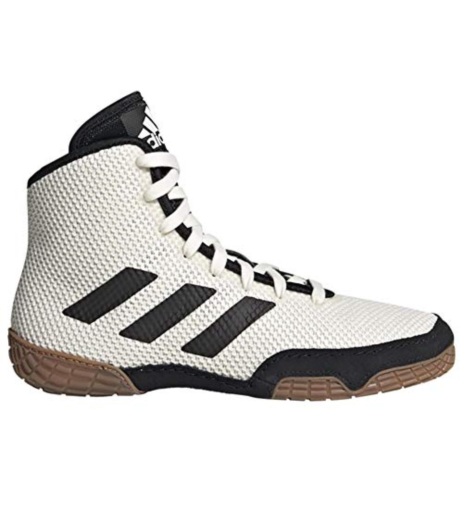 adidas Unisex Tech Fall 2.0 Wrestling Shoe Little Kid - Size 3.5, Chalk White/Black/Gum - Buy Online on GoSupps.com