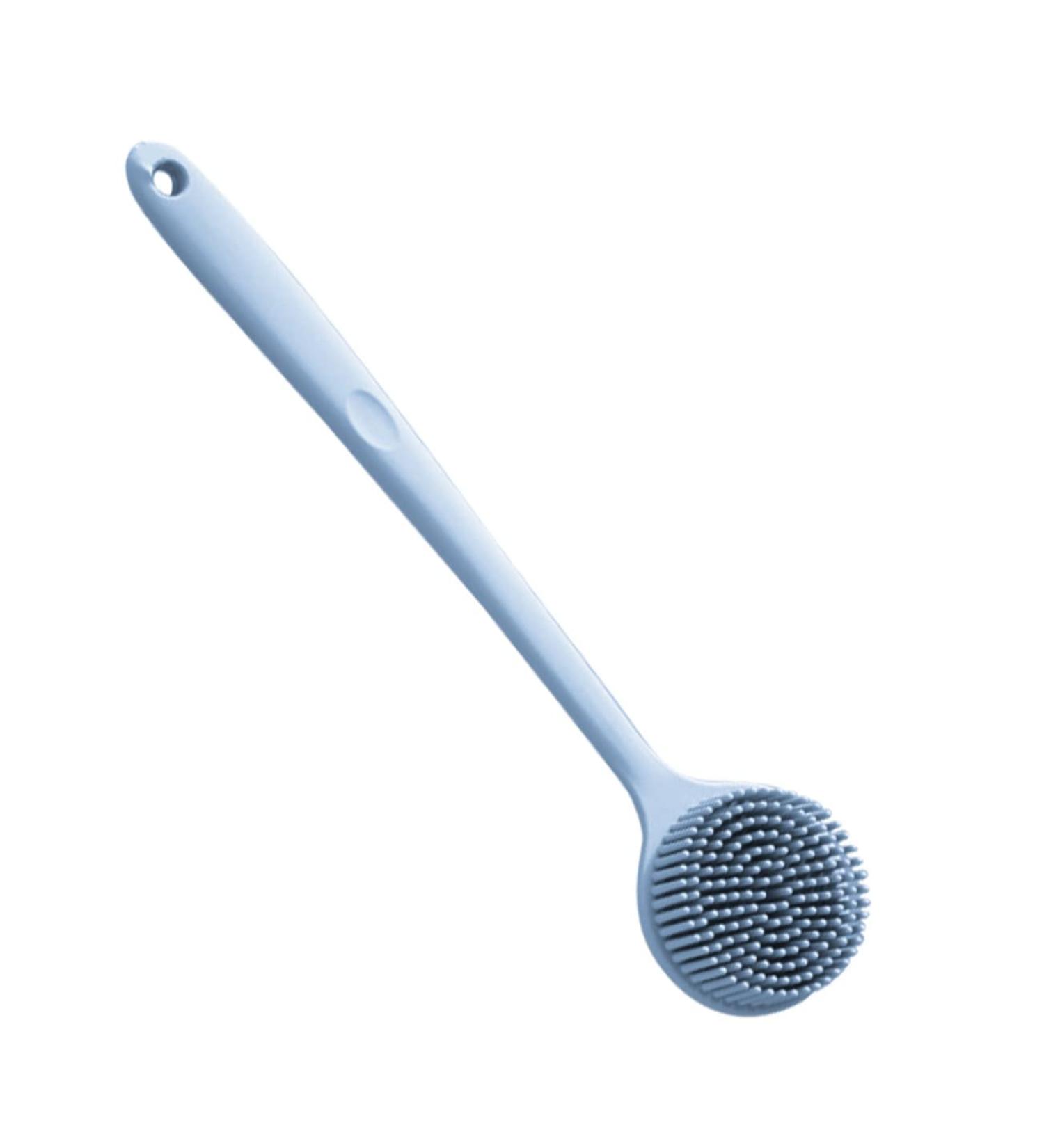 Hemoton Silicone Back Scrubber with Handle - Body Cleaning Bath Brush - Buy Online on GoSupps.com