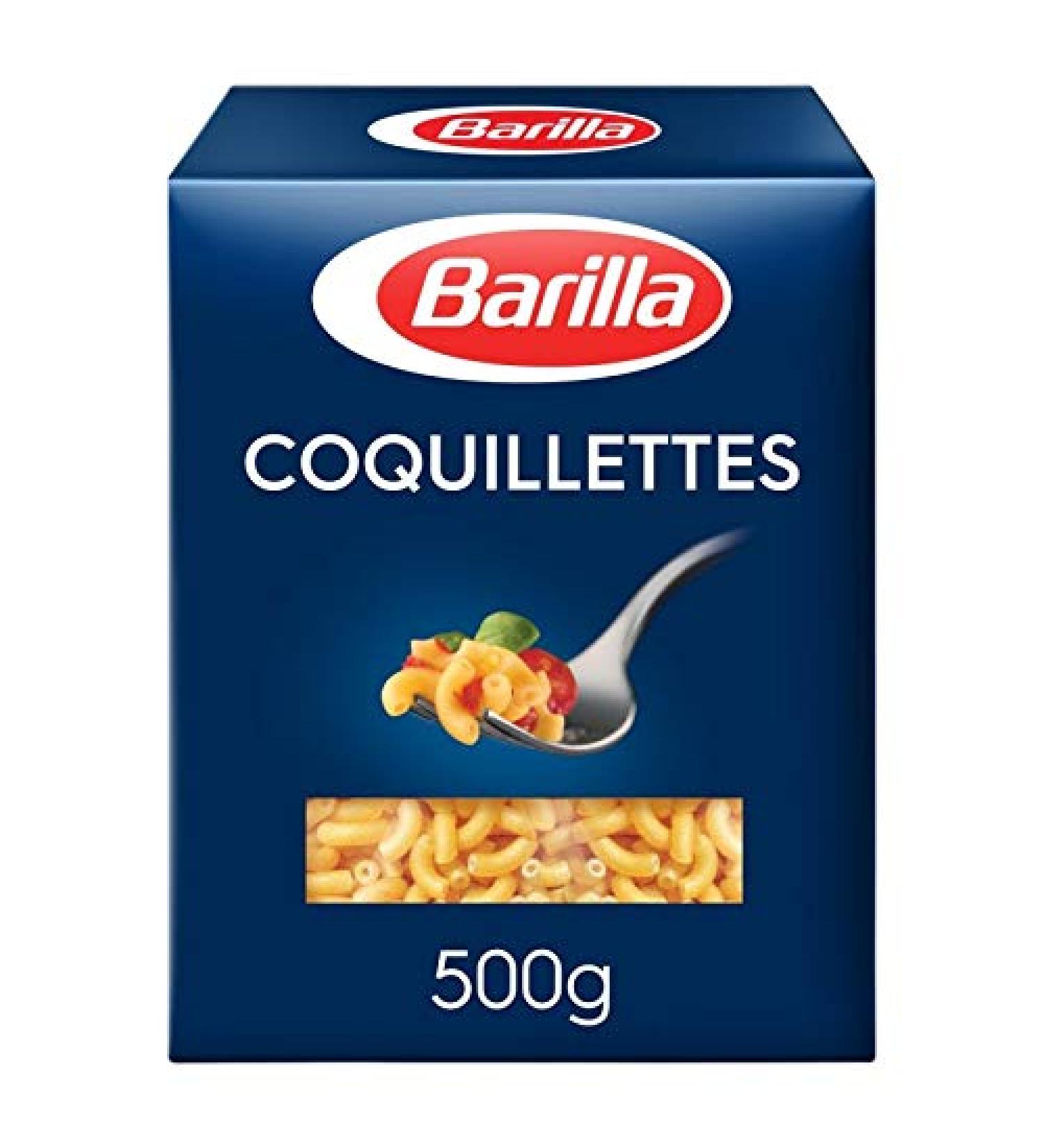  Epicerie sal e BARILLA - Coquillettes Pasta 500G - Pack of 3 - Buy Online on GoSupps.com