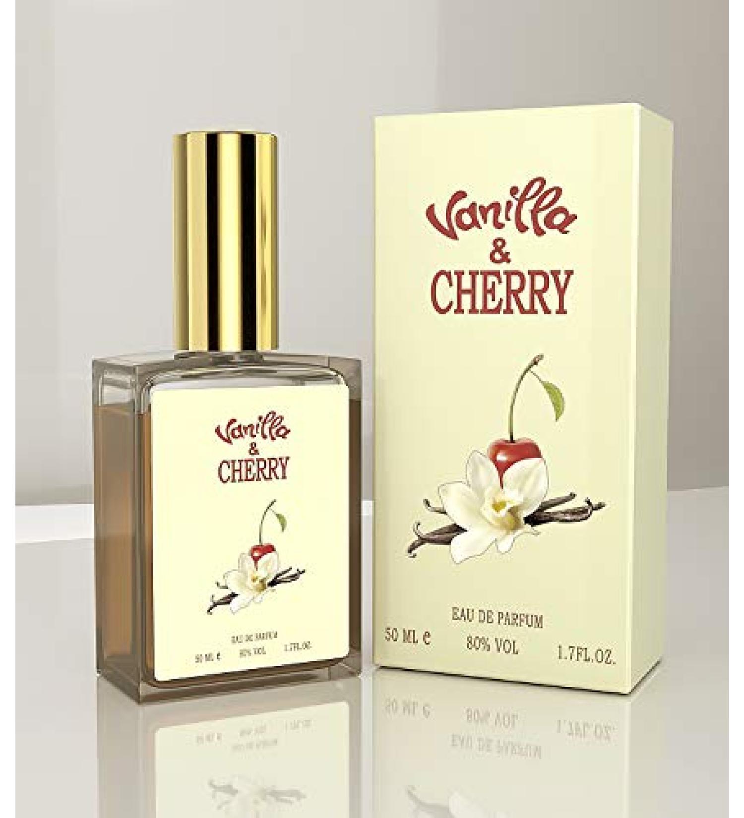 Cherry Vanilla Perfume - Vanilla & Cherry 50 ML / 1.7 FL OZ Eau De Parfum New