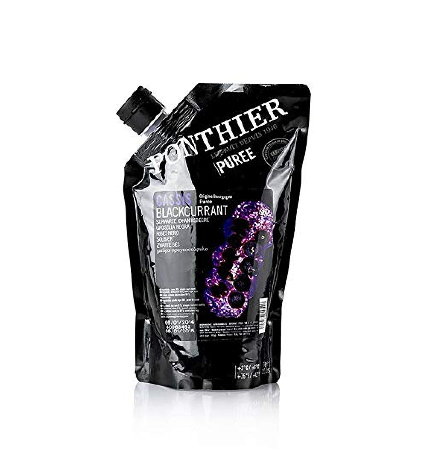 PONTHIER SA Pureed Blackcurrant with Sugar 1 kg
