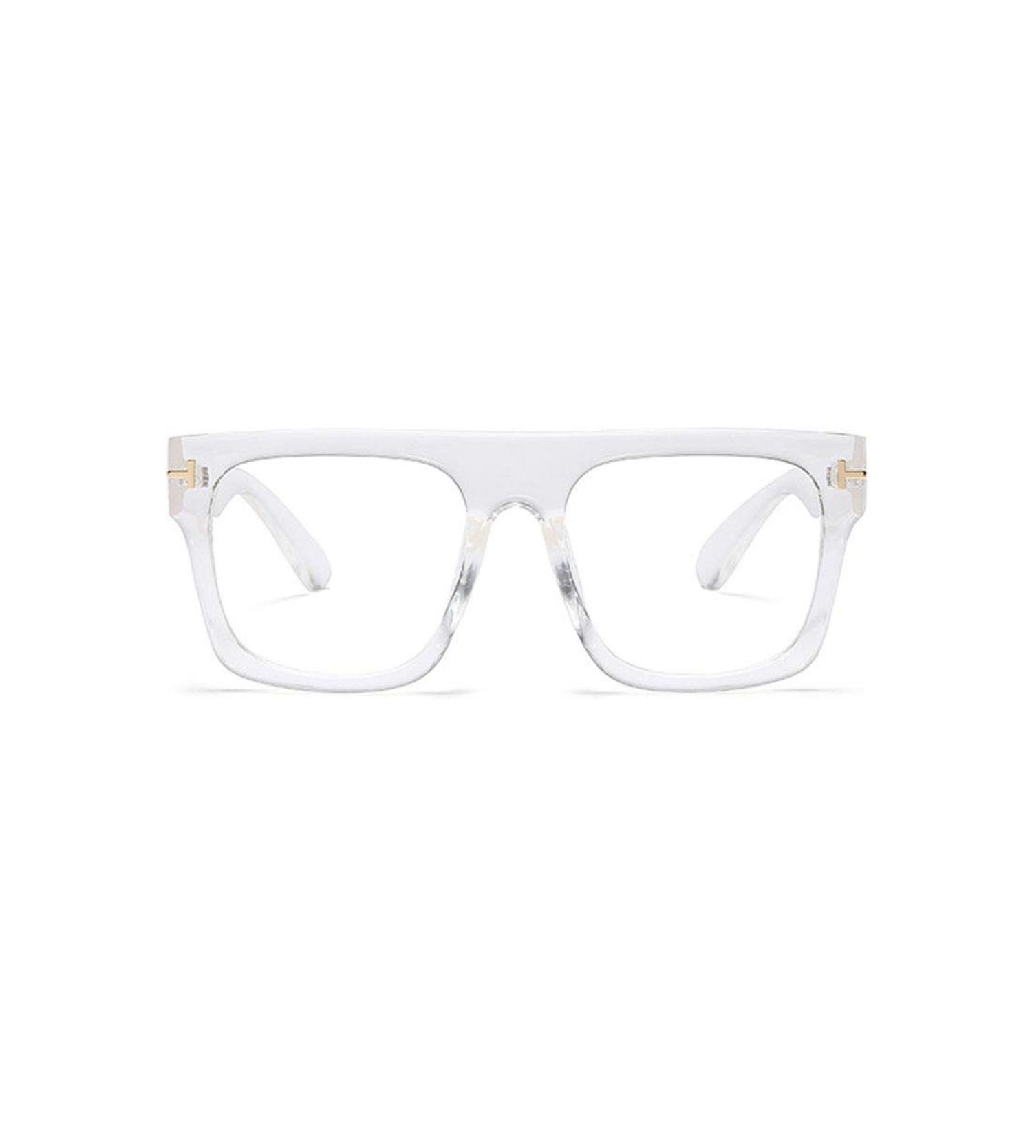 Jurchio Unisex Classic Vintage Space Glasses | Clear Lens Frames for Men & Women | Includes Glasses Case - Buy Online on GoSupps.com