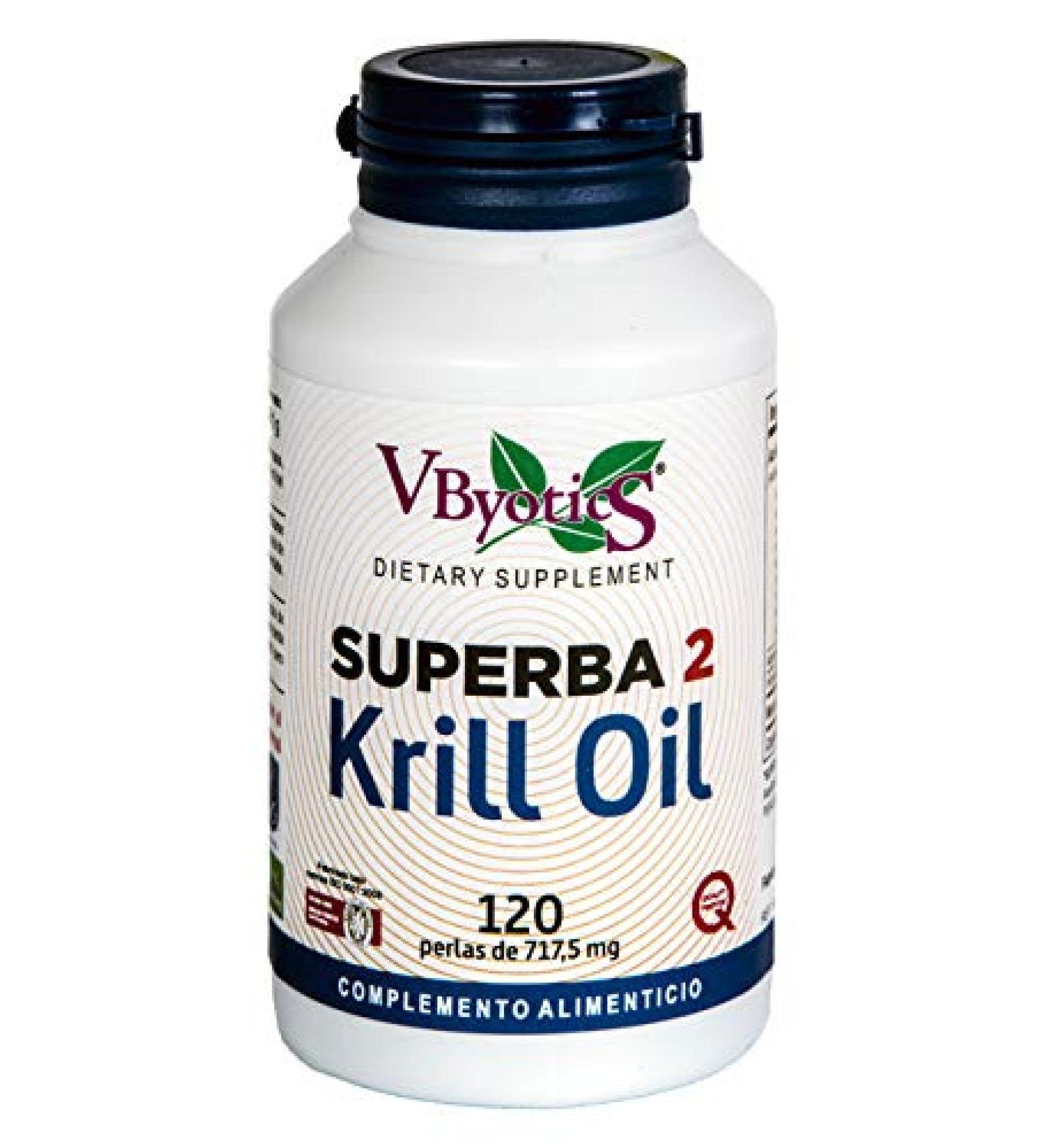 Vbyotics Superba Krill Oil (Krill Oil) 120 pearls from Vbyotics