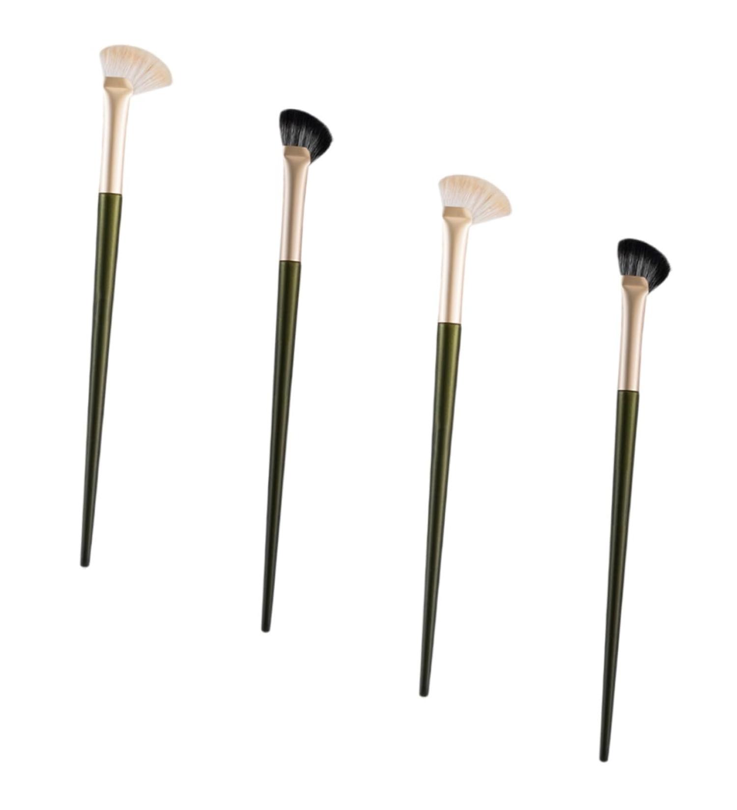 BELLIFFY 4pcs Nose Shadow Brush Concealer Brush under Eye Makeup Tool Makeup Accessory Flat Concealer Brush Nose Makeup Brush Nose Contour Brush Angled Makeup Brush Angled Eyeshadow Brush - Buy Online on GoSupps.com