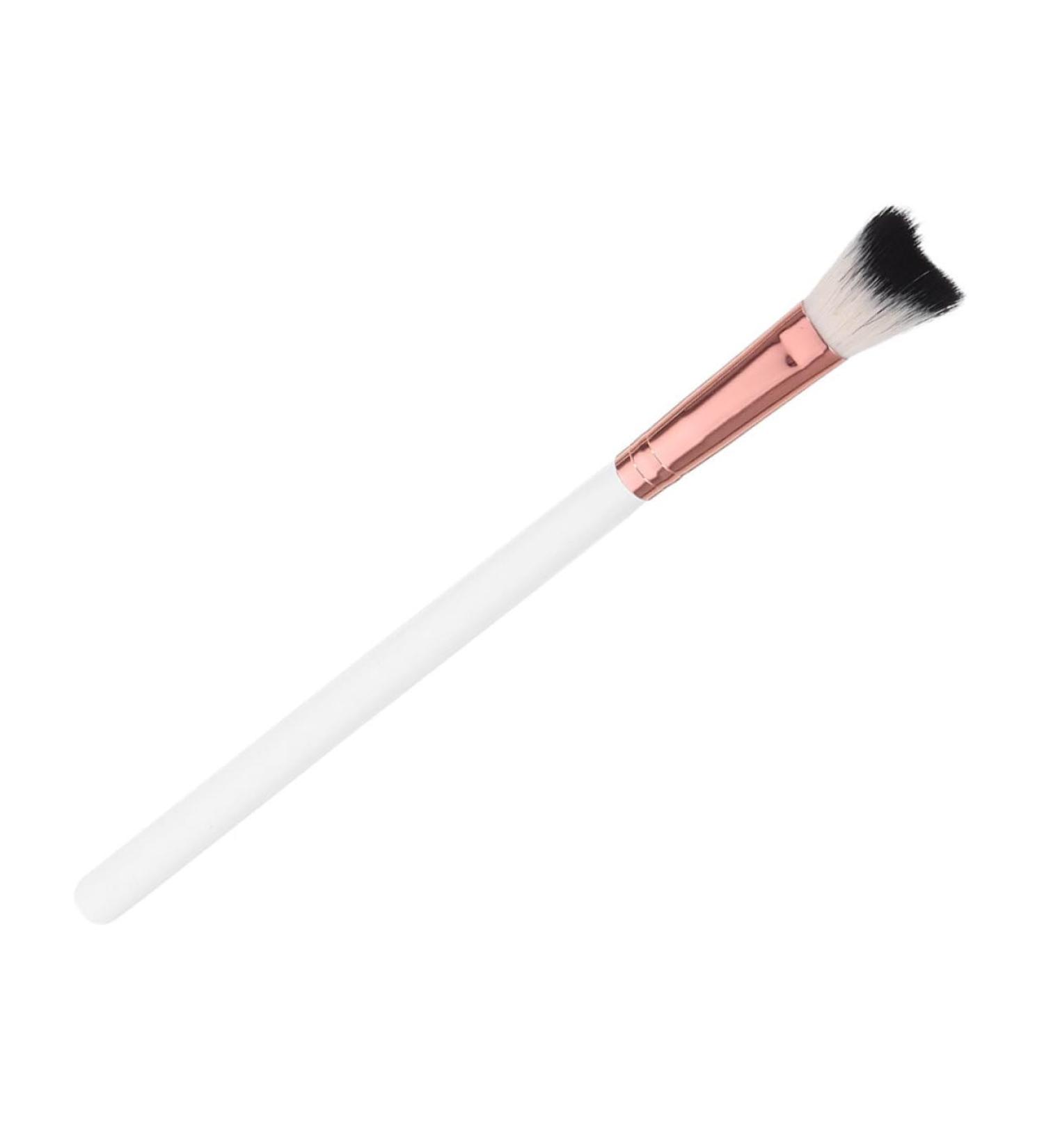 BELLIFFY Fish Tail Brush Highlighter Brush Blush Brush Highlighters Foundation Brush Makeup Brushes White 18.50X1.00X1.00CM White - Buy Online on GoSupps.com
