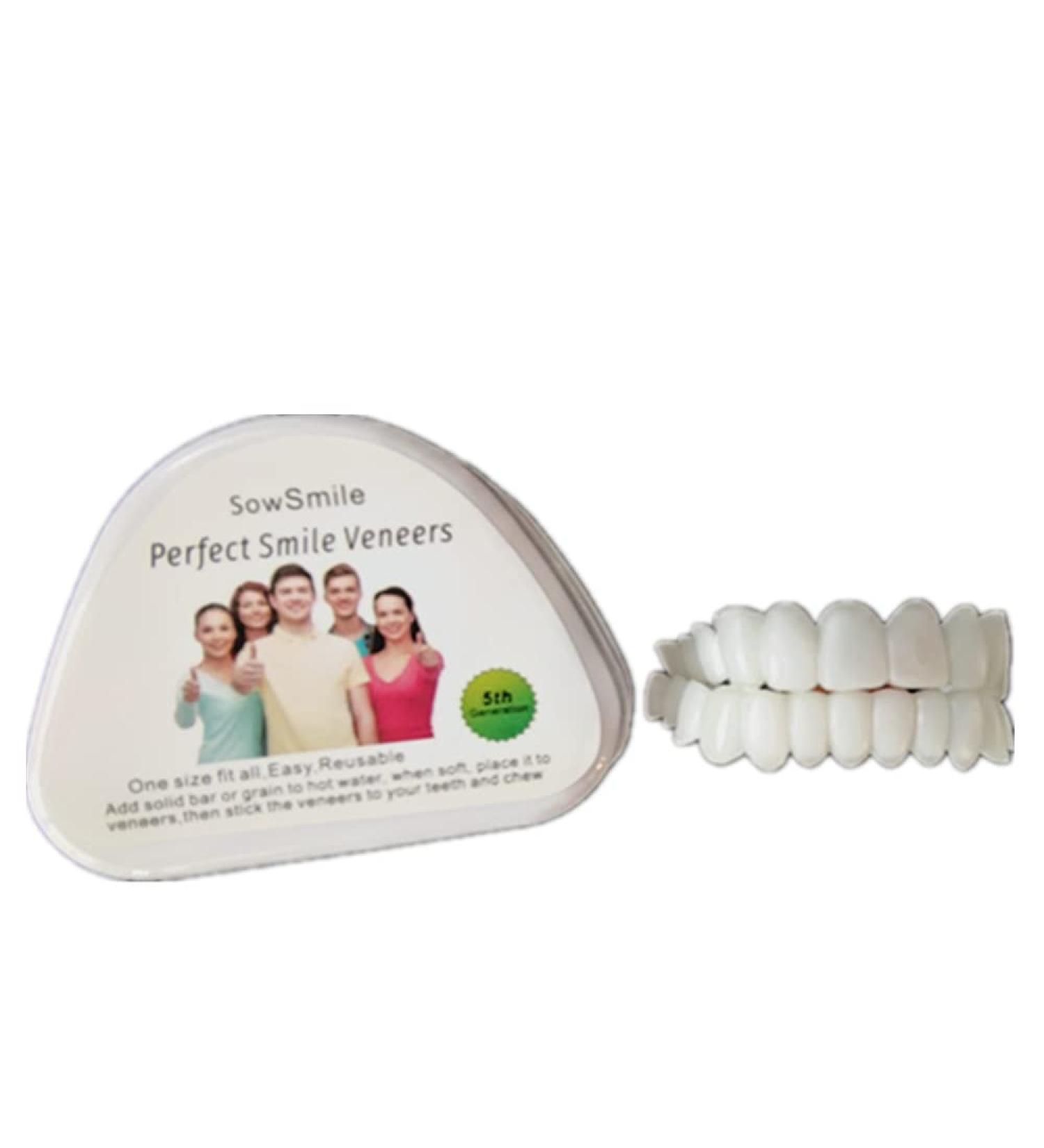 Silicone Gel Perfect Smile Braces - Teeth Socket Whitening Alternative - Buy Online on GoSupps.com