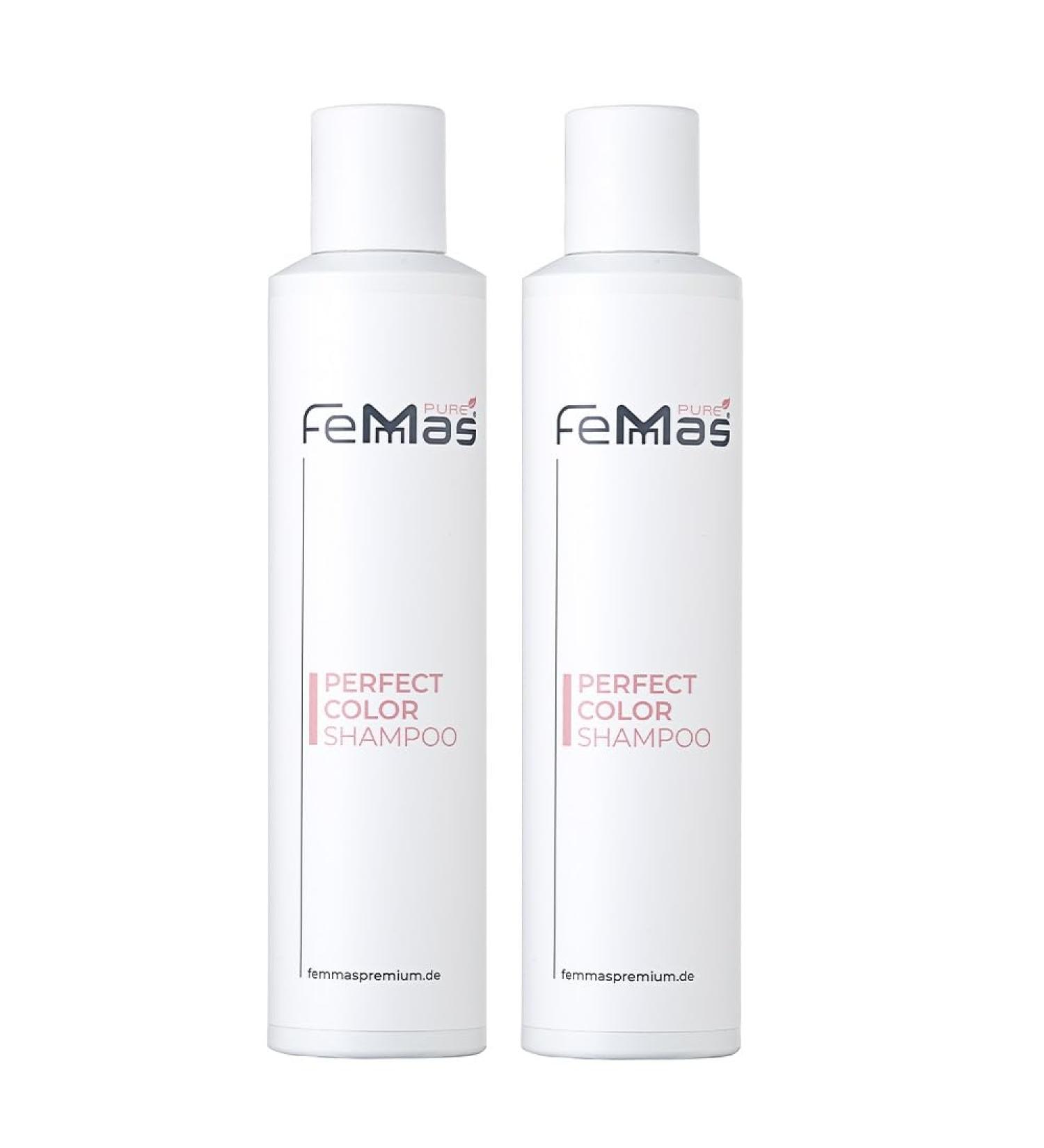  Femmas FemMas Pure Perfect Color Shampoo 200ml for Colored Highlighted & Tinted Hair - Colour Protection - Long Lasting Shampoo Vegan & Cruelty Free - Buy Online on GoSupps.com