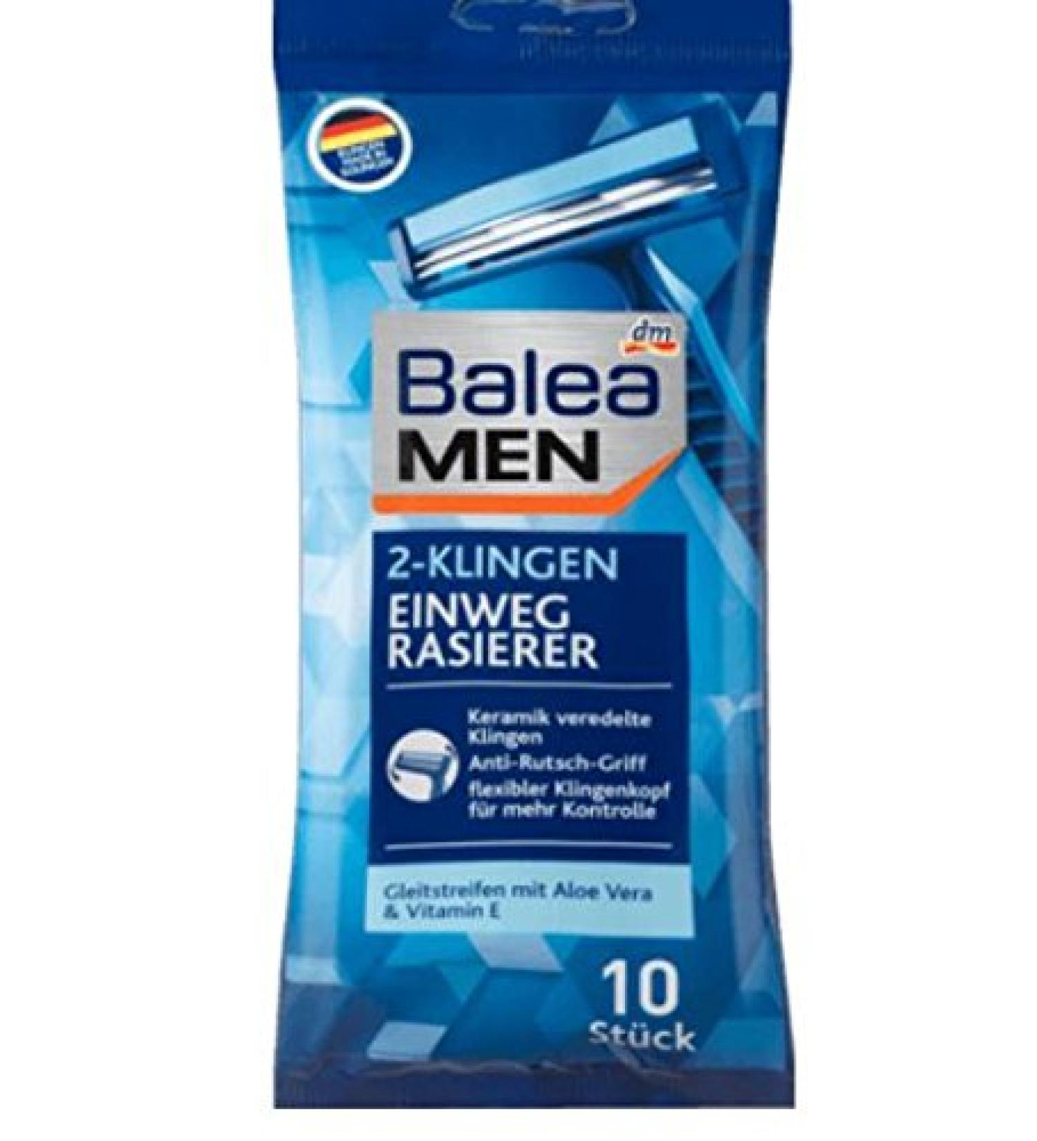 Disposable razor 2-blades 10 pcs wet razor disposable