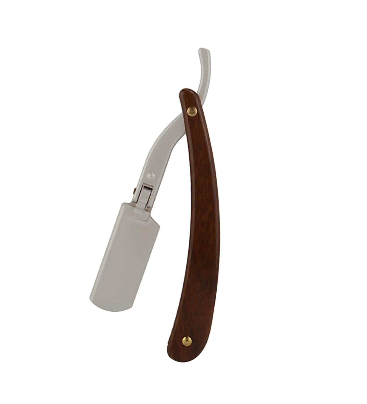 Beavorty Travel Razor & Beard Grooming Set - Stainless Steel Folding Shave Kit for Men with Blades & Scissors - Buy Online on GoSupps.com