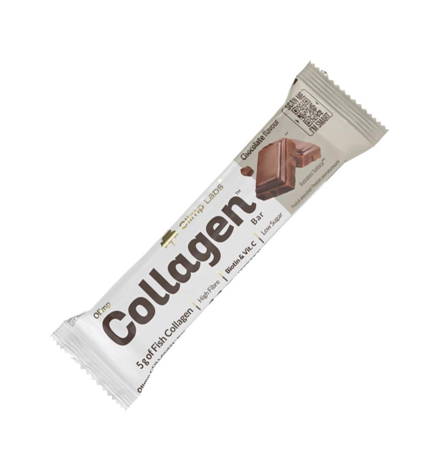 OLIMP SPORT NUTRITION Olimp Sport Nutrition - Collagen Bar (44g) - Collagen - Collagen Enriched - Chocolate