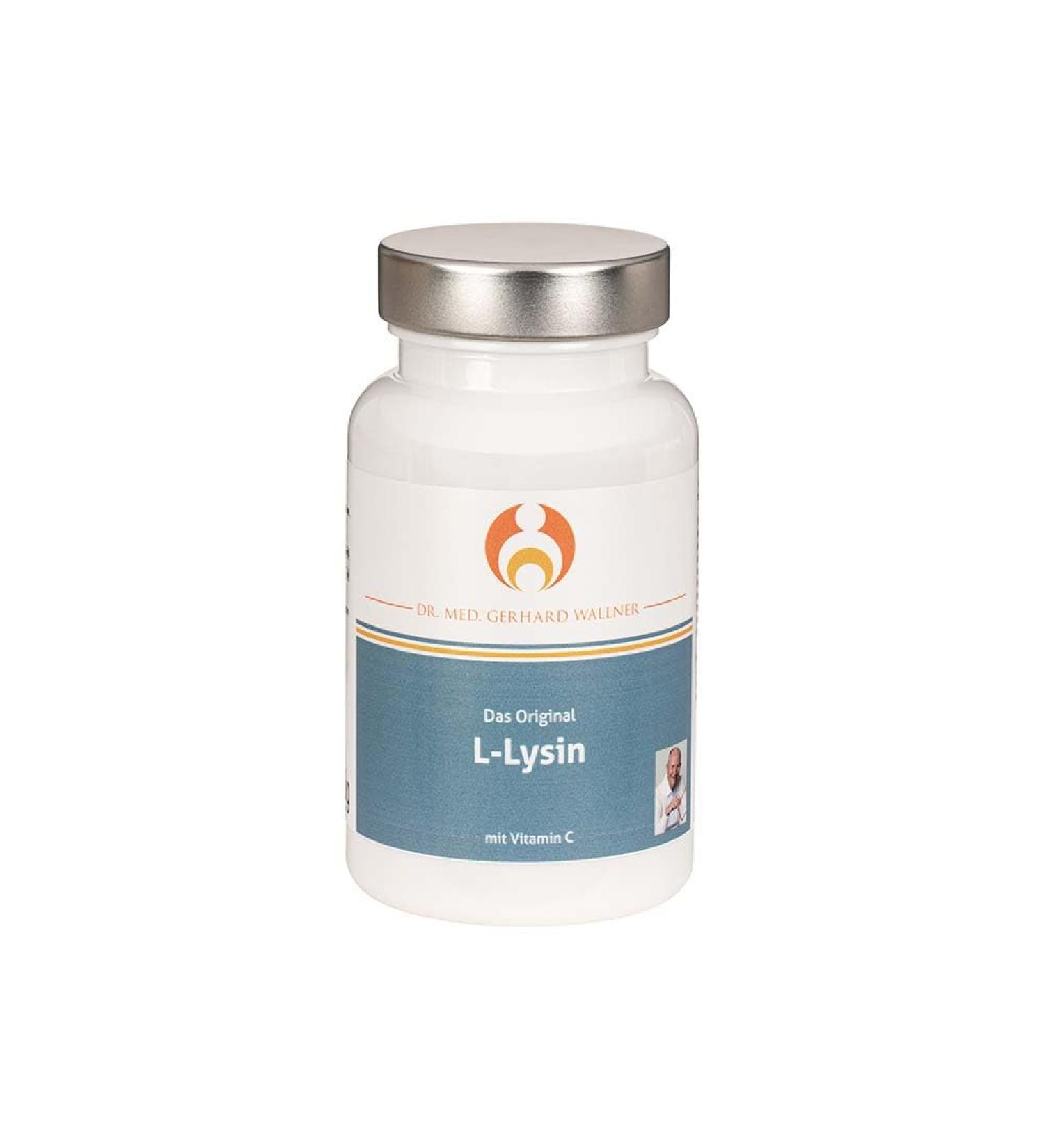 L-Lysine capsules - Dr. med. Gerhard Wallner - 1000 mg high dose without unnecessary additives