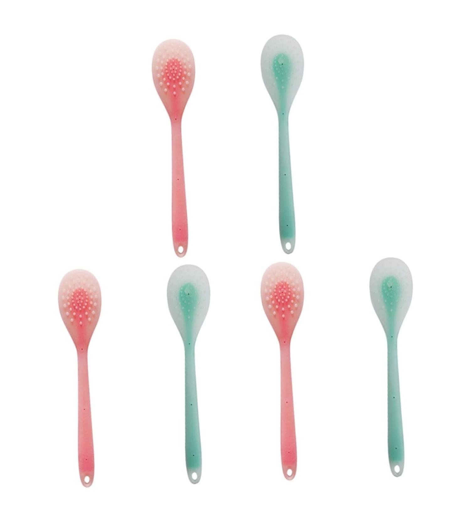 Ultechnovo 6-Piece Body Massager Set | Schabebrett & Schabenhammer | Back Massage Tool | Handheld Paddle Massagers in Pink & Green | International Shipping Available - Buy Online on GoSupps.com