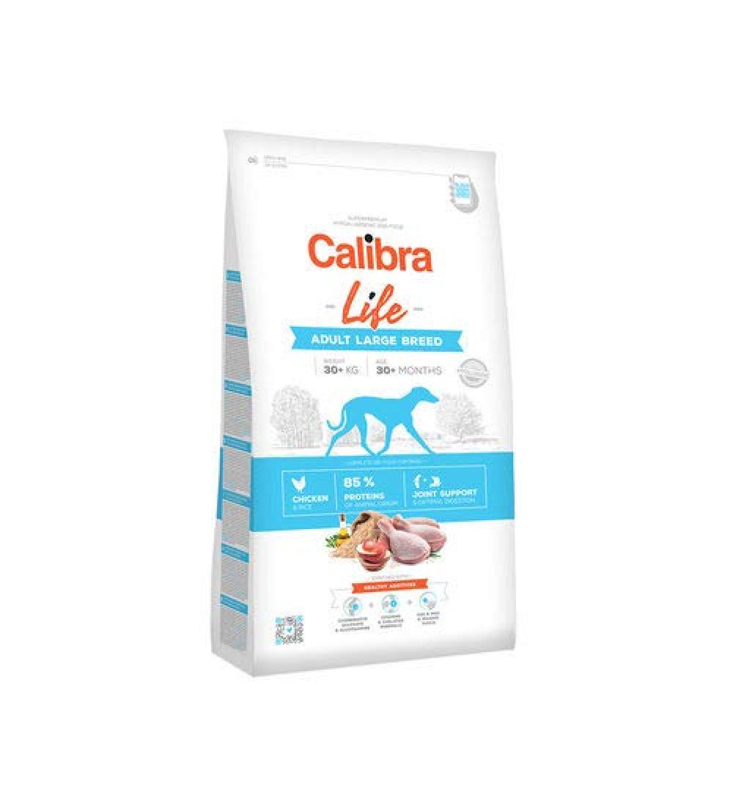 CALIBRA Dog Life Adult Large Breed Pollo 12KG