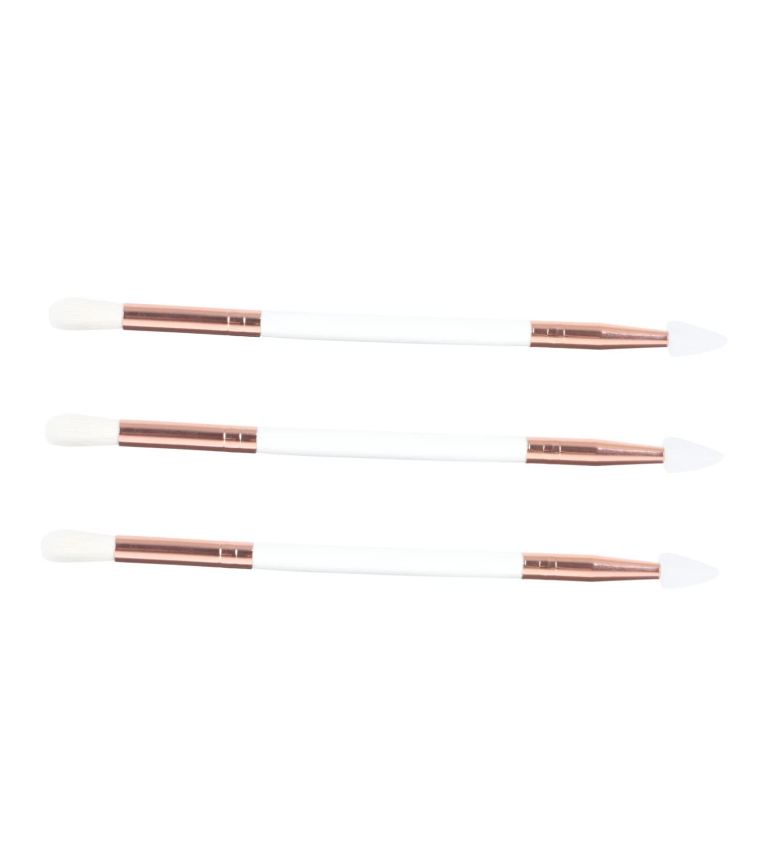 Mipcase Makeup Gadgets 3pcs Headed Double Convenient Eyeshadow Girl Dual-end Practical Simple Makeup Eye Heart - Buy Online on GoSupps.com