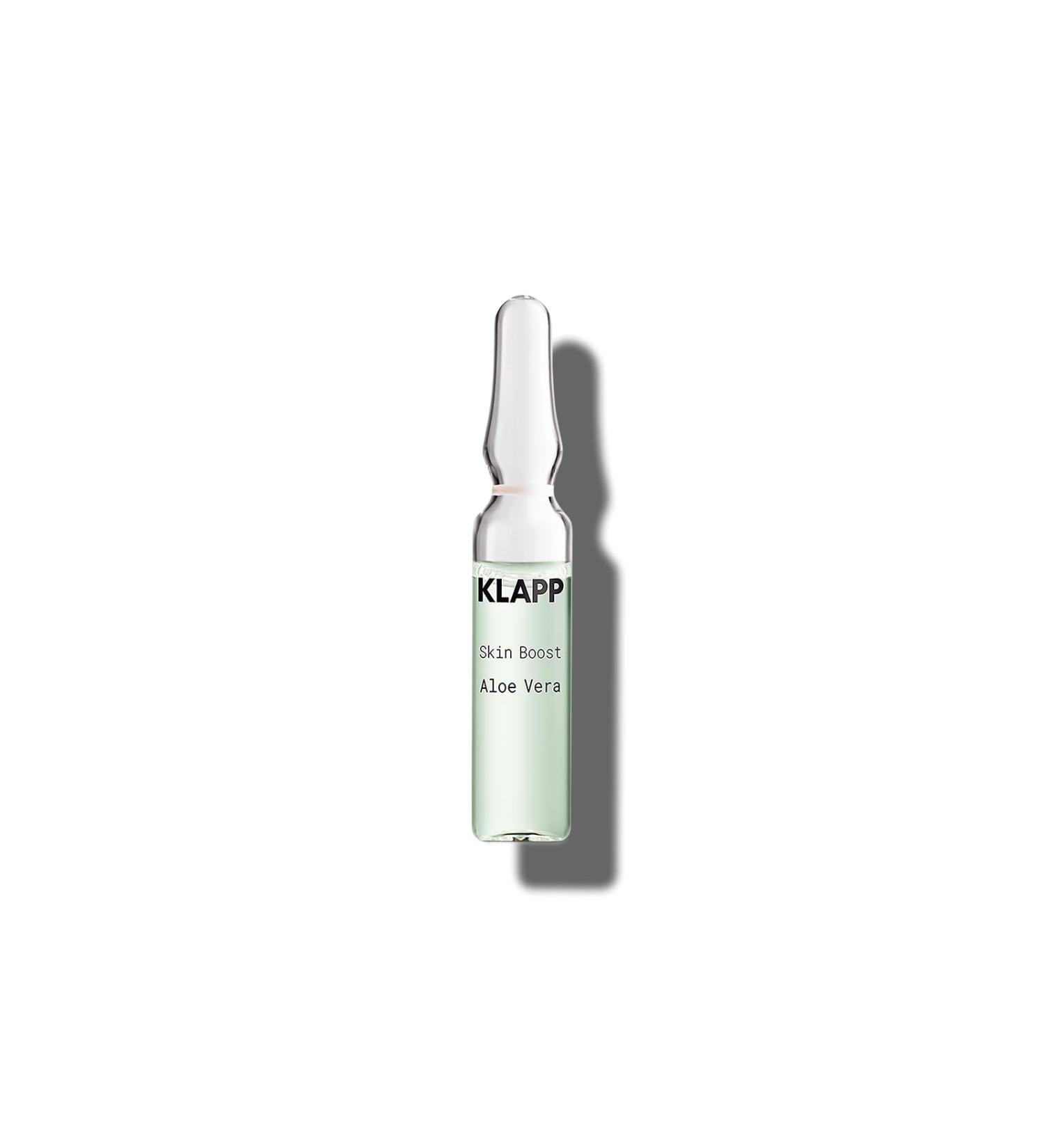 KLAPP Cosmetics Skin Boost Aloe Vera Ampoules 5 x 2 ml - Buy Online on GoSupps.com