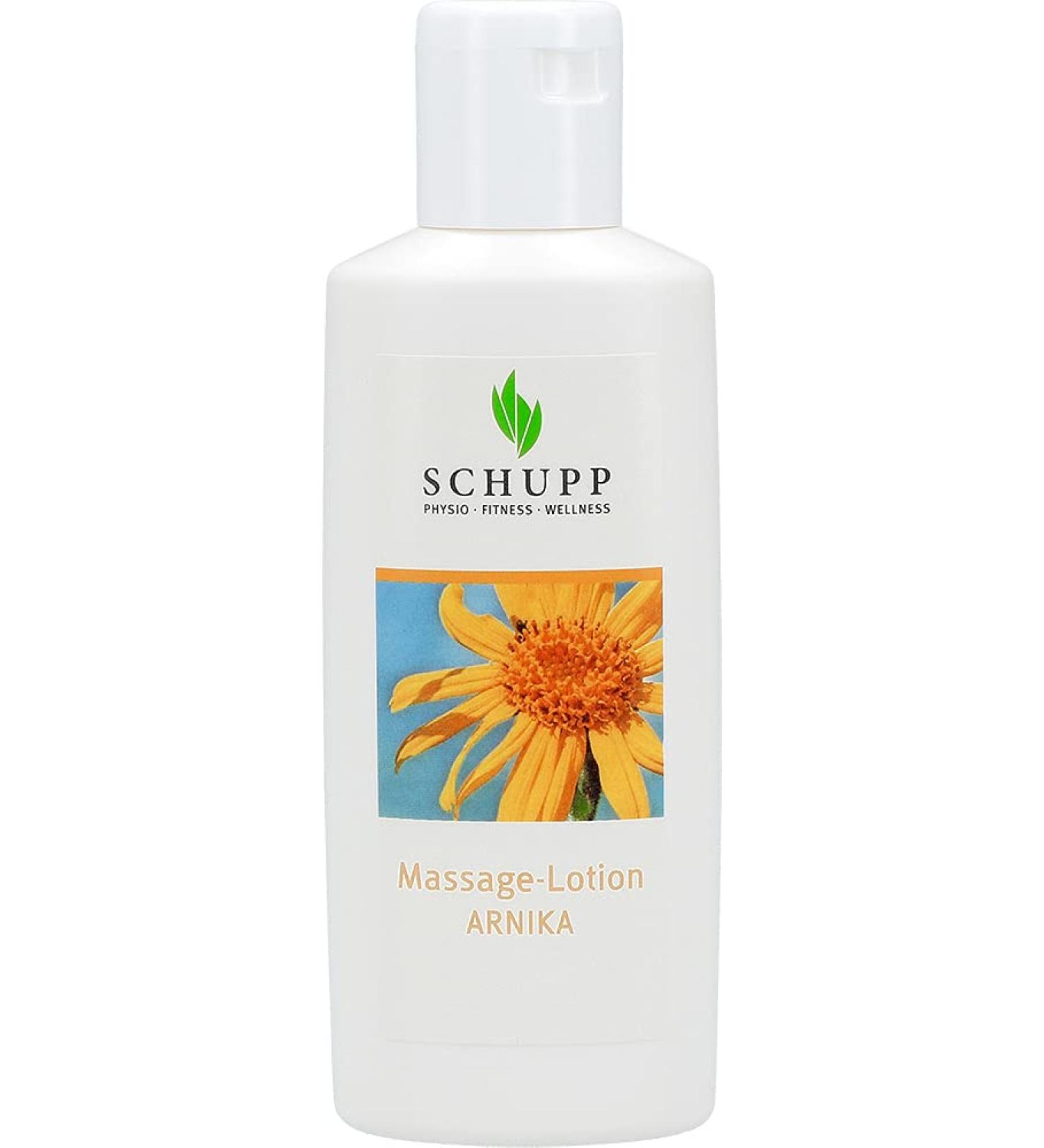 Buy Schupp Massage Lotion Arnika 200ml - Soothing Pain Relief | International Shipping Available - Buy Online on GoSupps.com