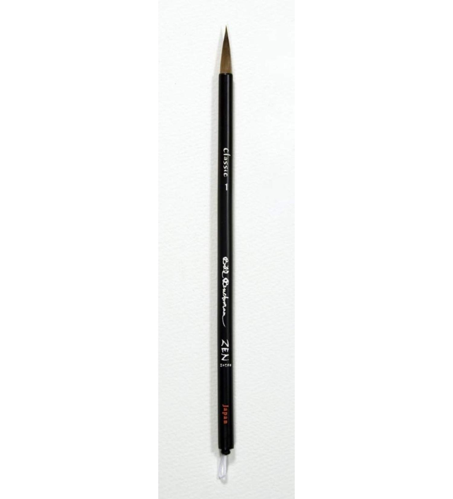 Bill Buchman Zen Sumi Brush Classic 1 - Extra Fine Japan | High-Quality Japanese Calligraphy Brush - Buy Online on GoSupps.com