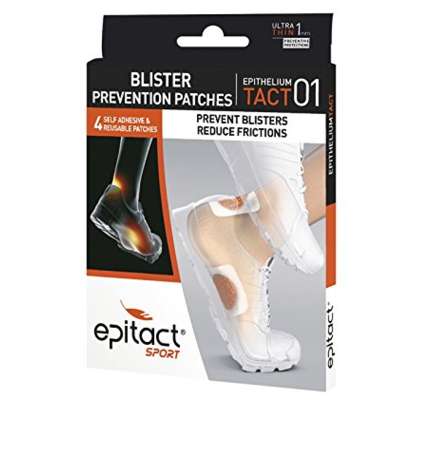 Epitact Sport Blister Prevention Patches - Epitheliumtact 01 - Reusable One Size - International Shipping Available - Buy Online on GoSupps.com