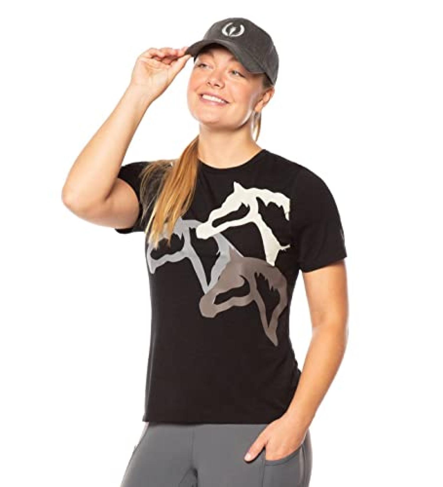 Kerrits Head Turner Tee Black X-Small